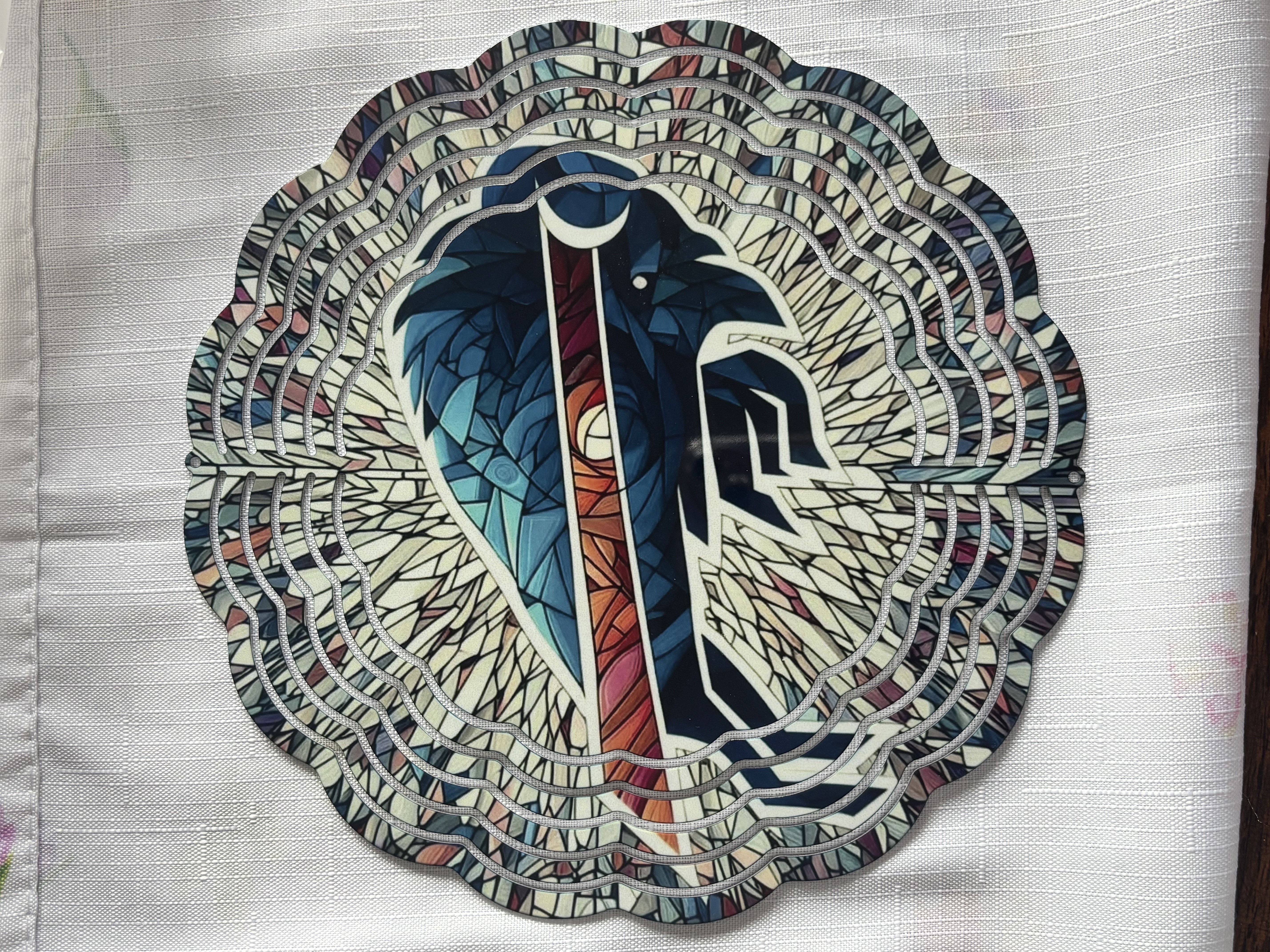 Stained Glass Bills Logo Spinner