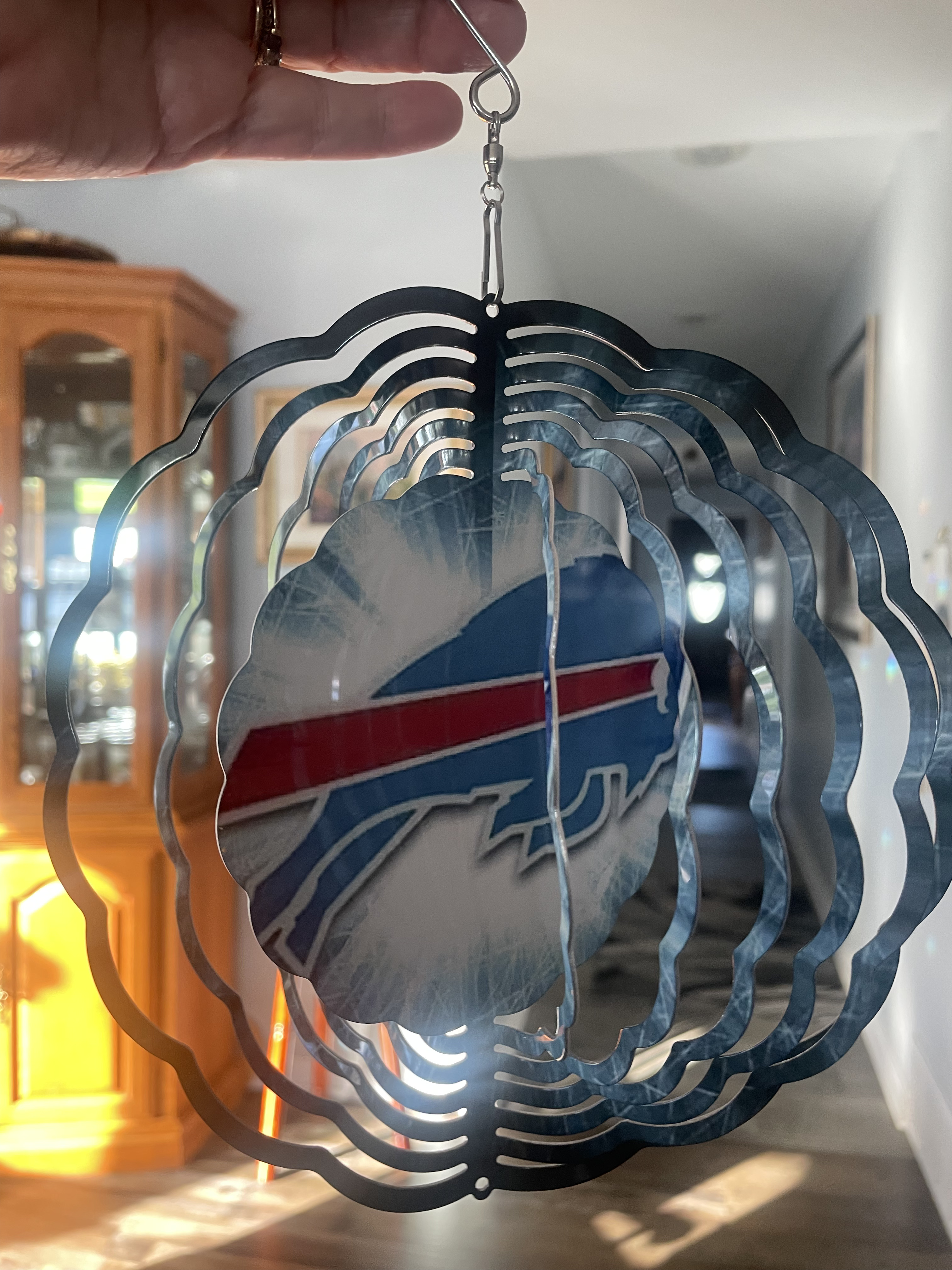Buffalo Bills Wind Spinner