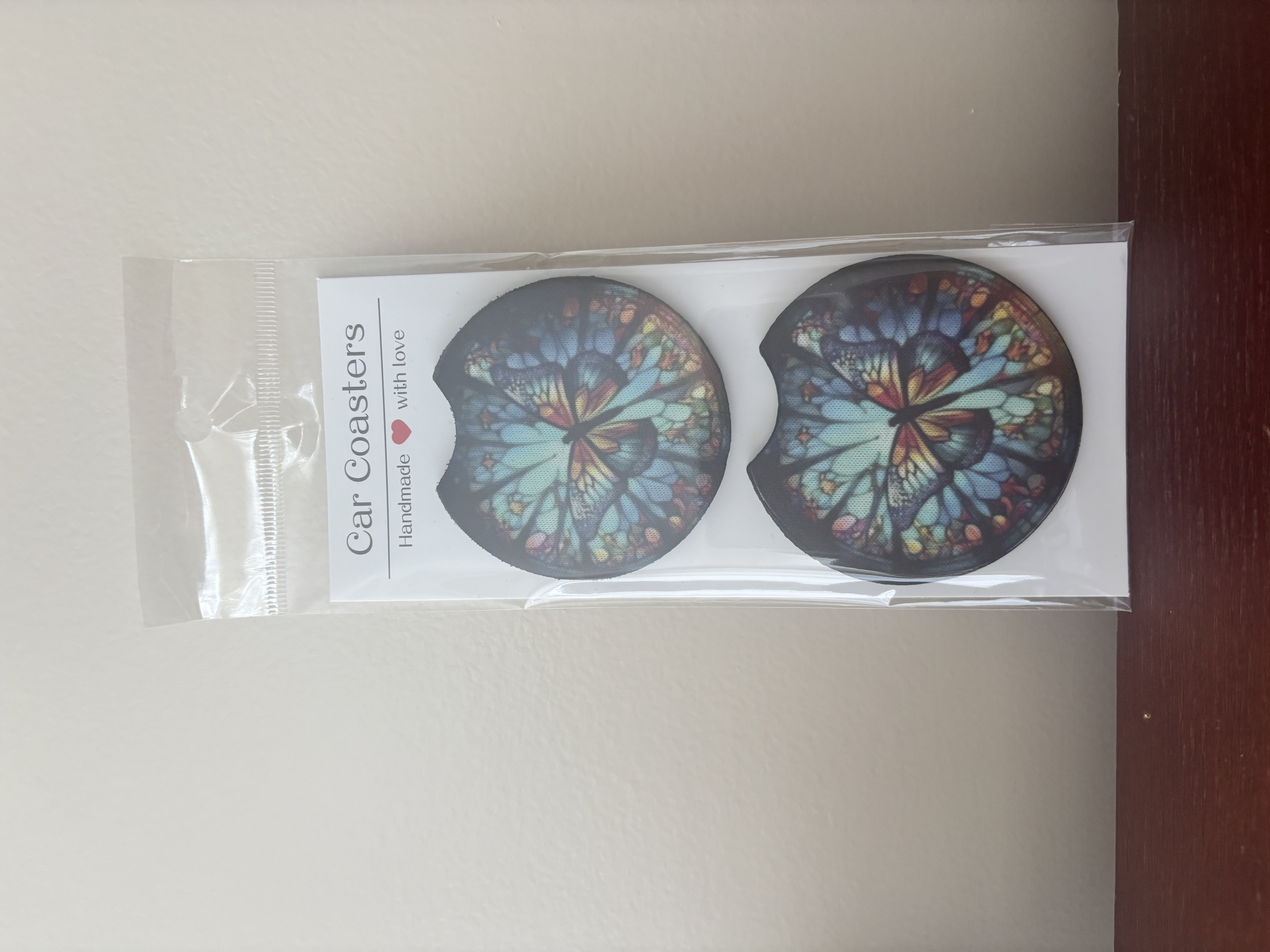 Butterfly Car Coasters