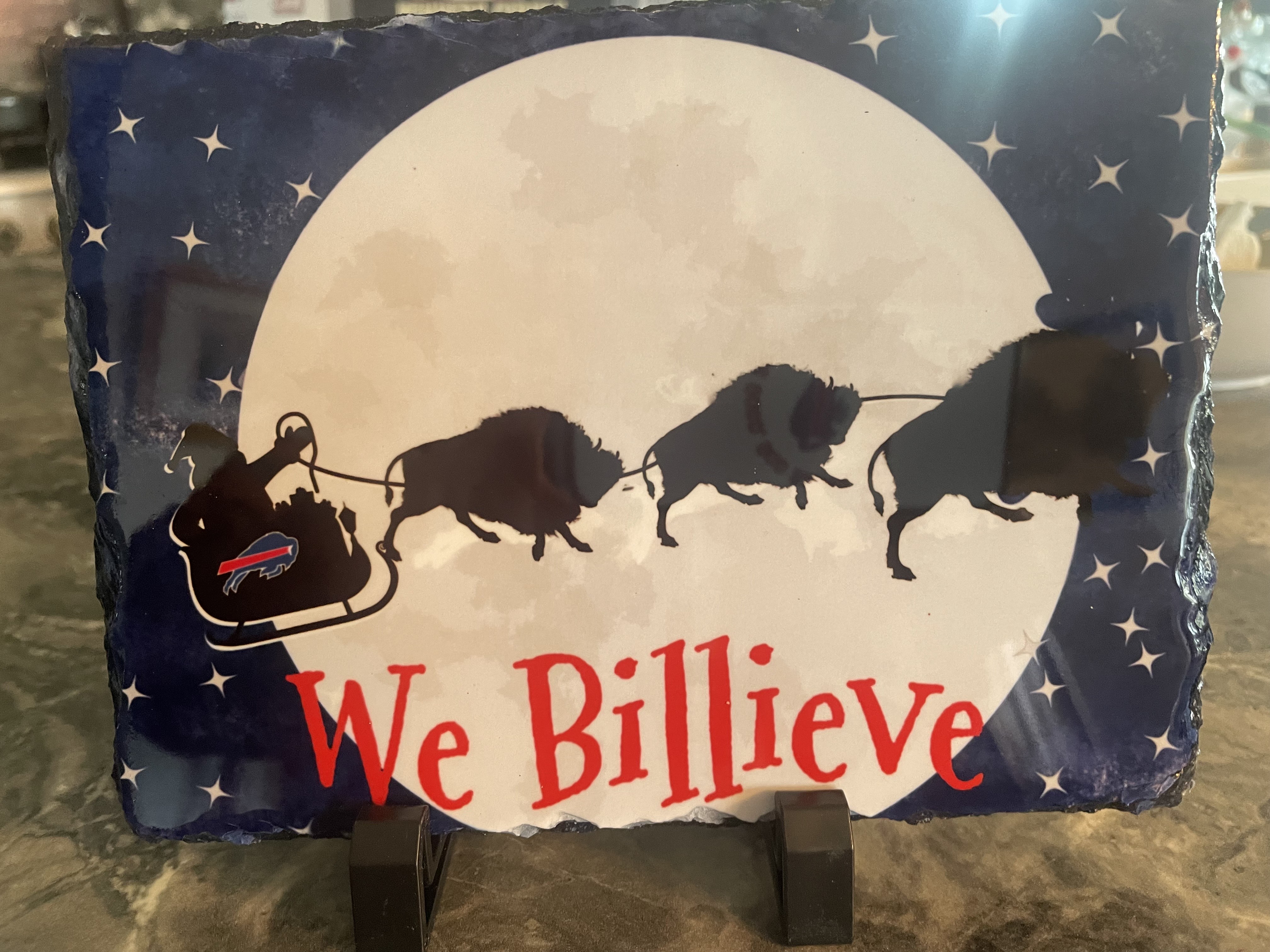 Buffalo Bills Decorative Slate