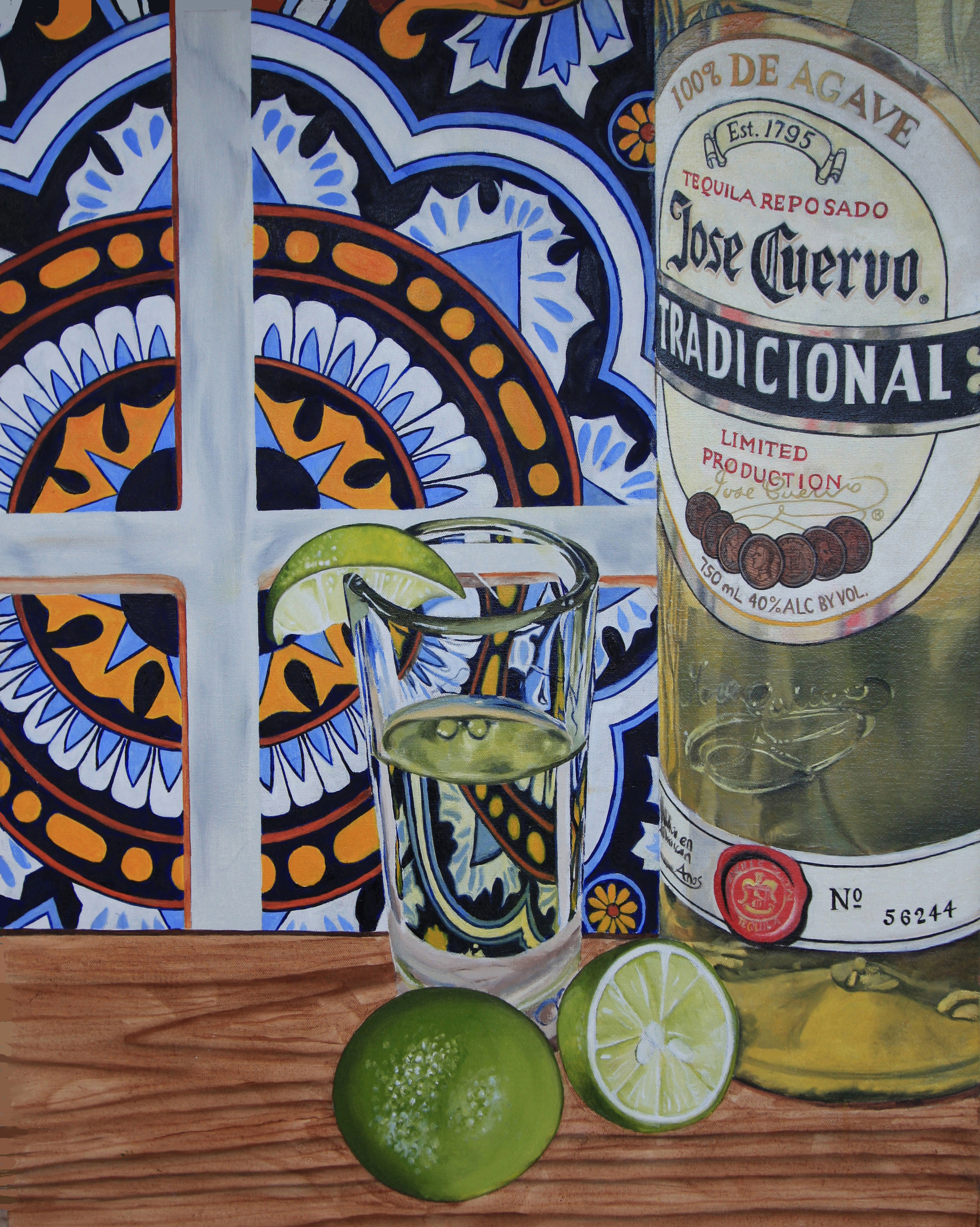"Jose Cuervo" print