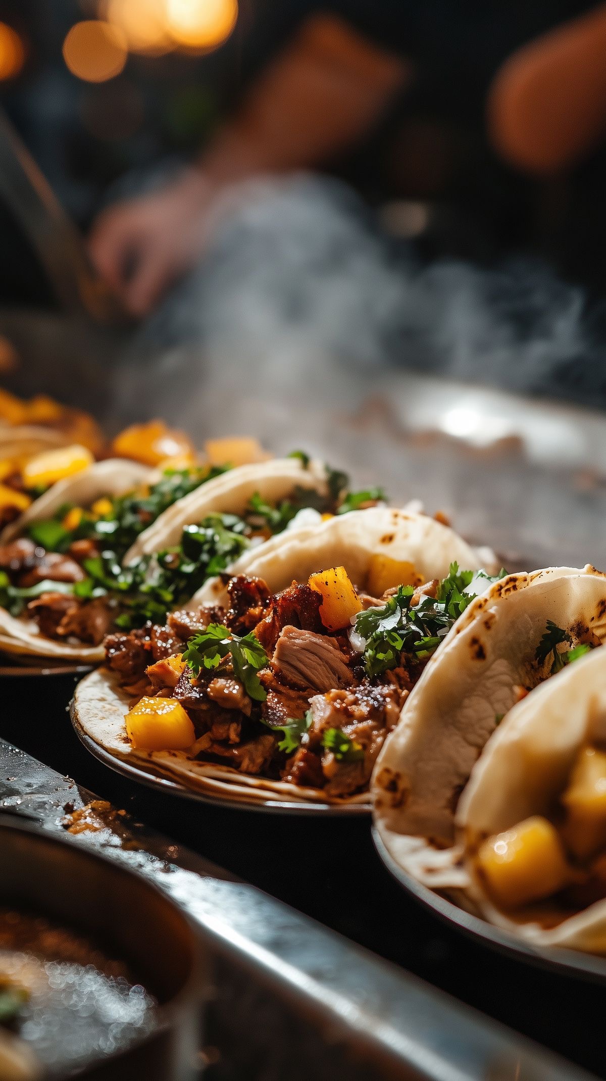 Servicio de Parrilla, Tostadas o Tacos