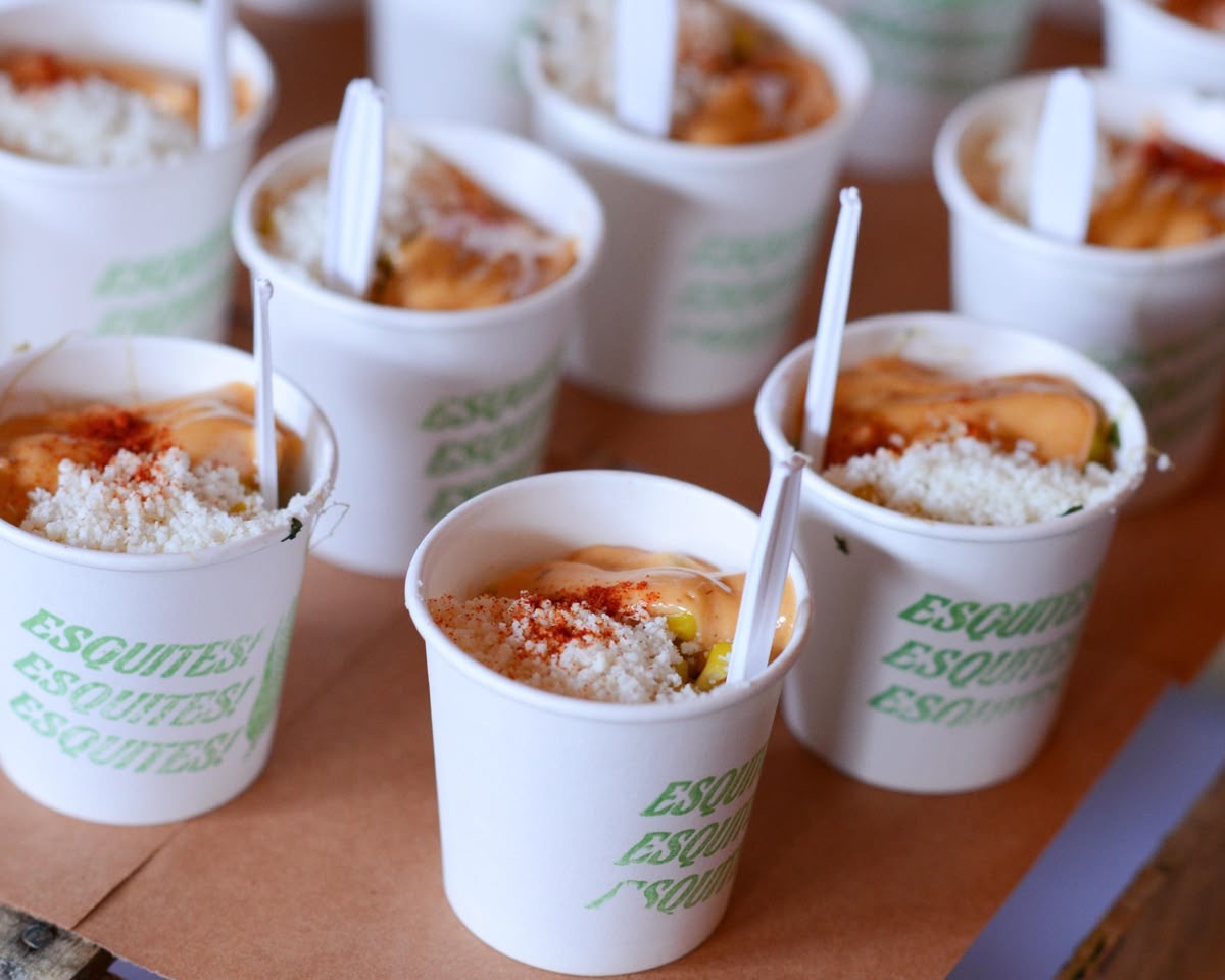 Barra de Elotes y Esquites