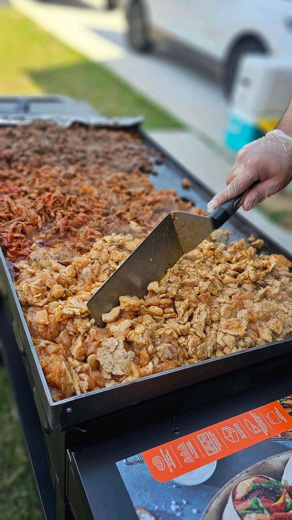 Servicio de Parrilla, Tostadas o Tacos