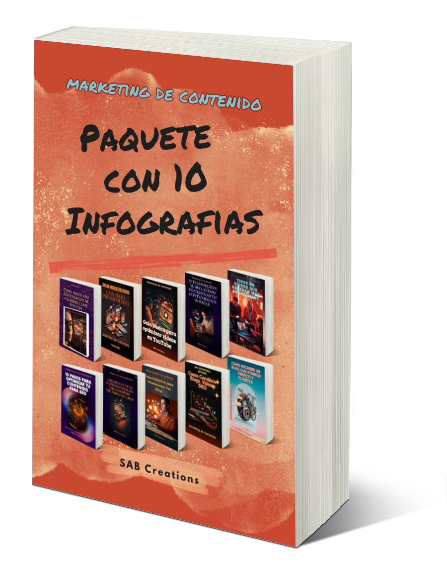 Paquete con 10 infografías