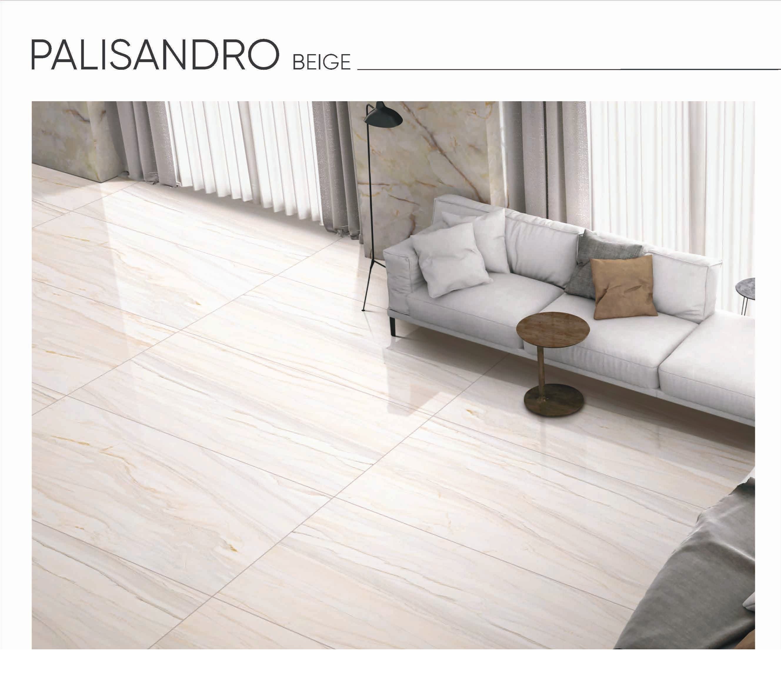 Palisandro Beige 24x48 Porcelain Tile – Elegant Beige Marble Look with Polished Finish