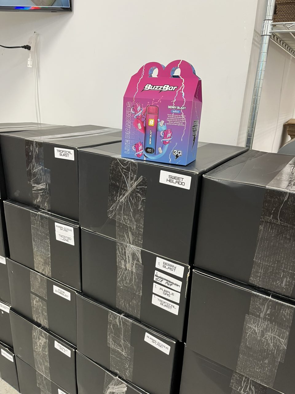 Bulk BuzzBar 3G Live Diamonds