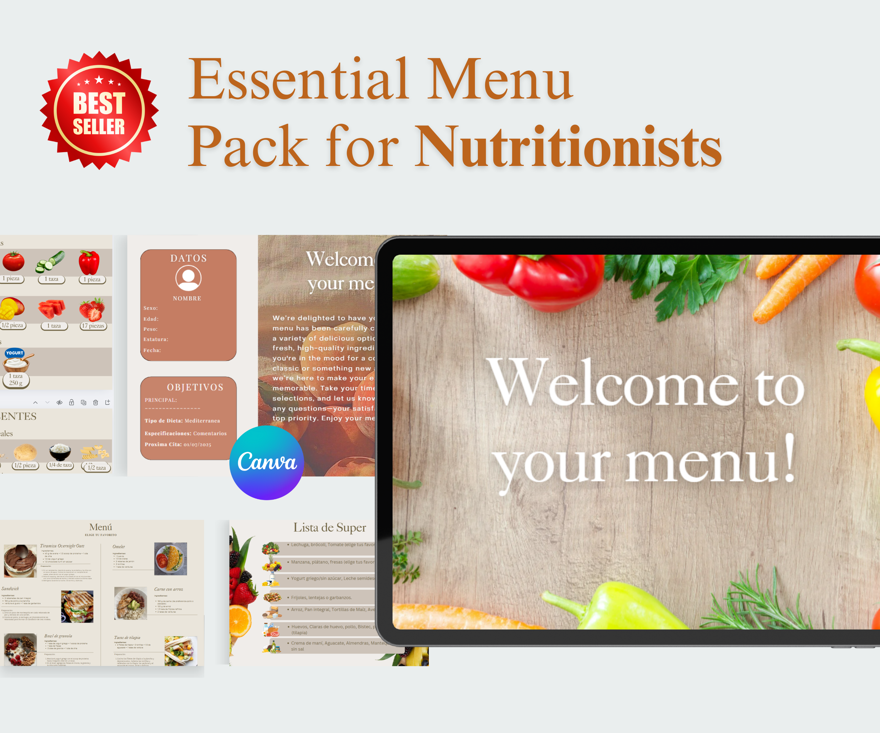 Smart Menus for Smart Nutritionists