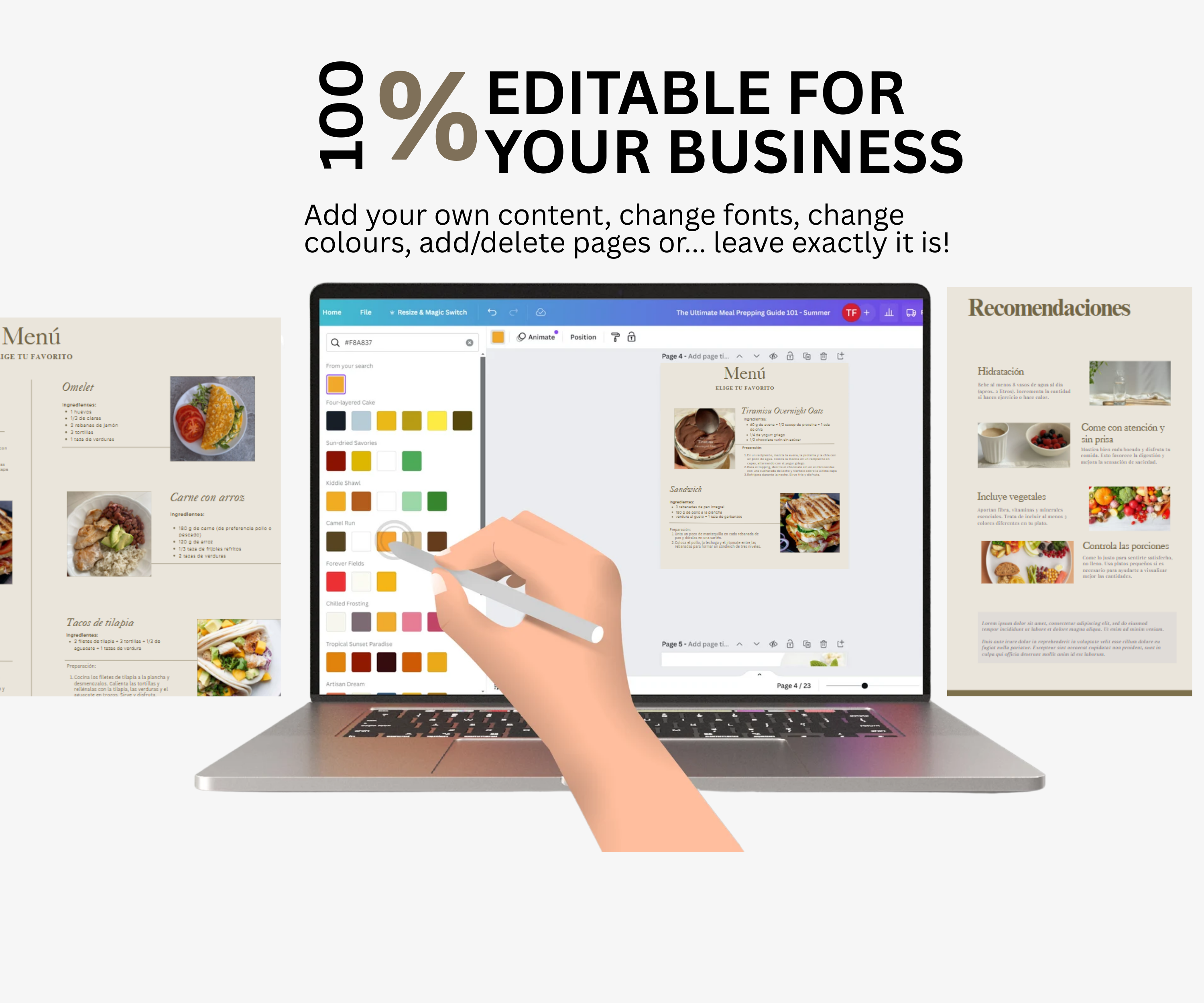 Smart Menus for Smart Nutritionists