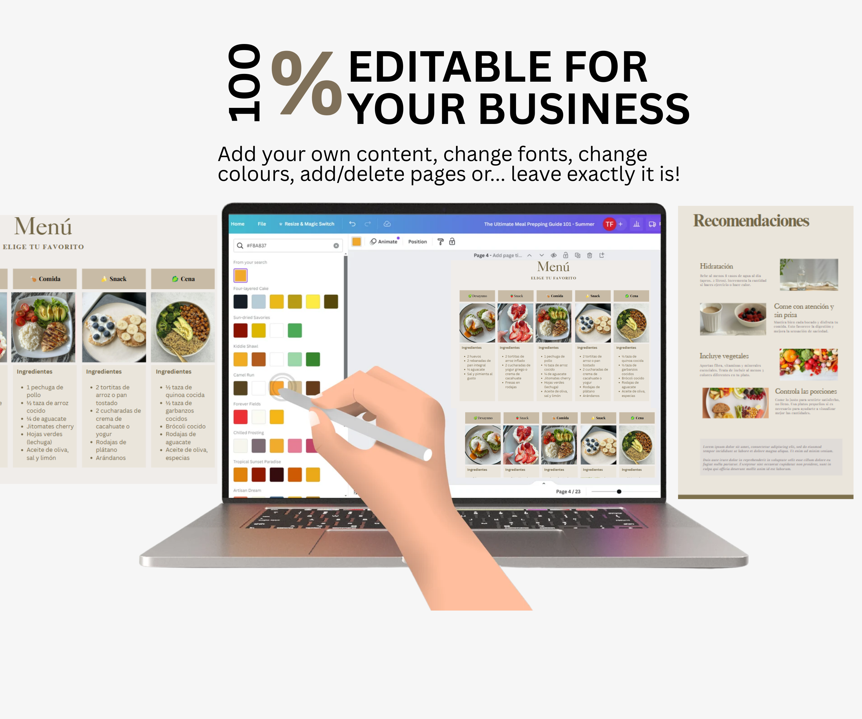 Ultimate Complete Menu for Nutritionists