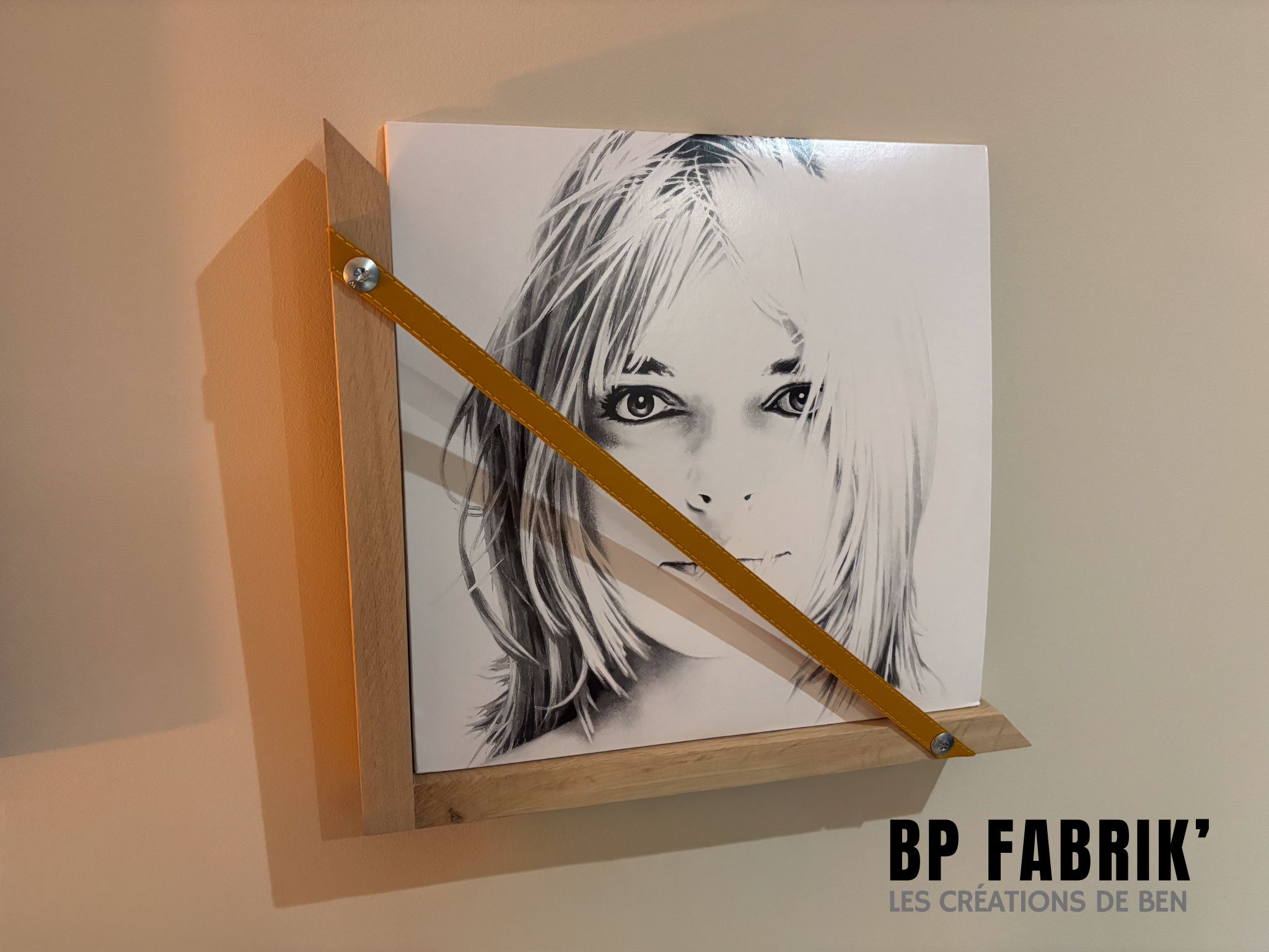 Le Support Vinyle " Le demi "