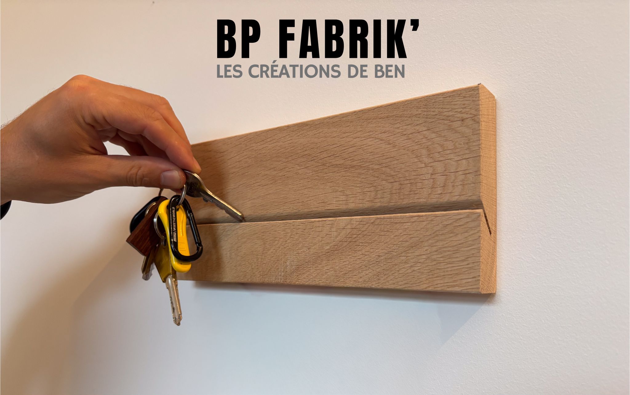 Le Support mural à clés : " Le Simplissime "