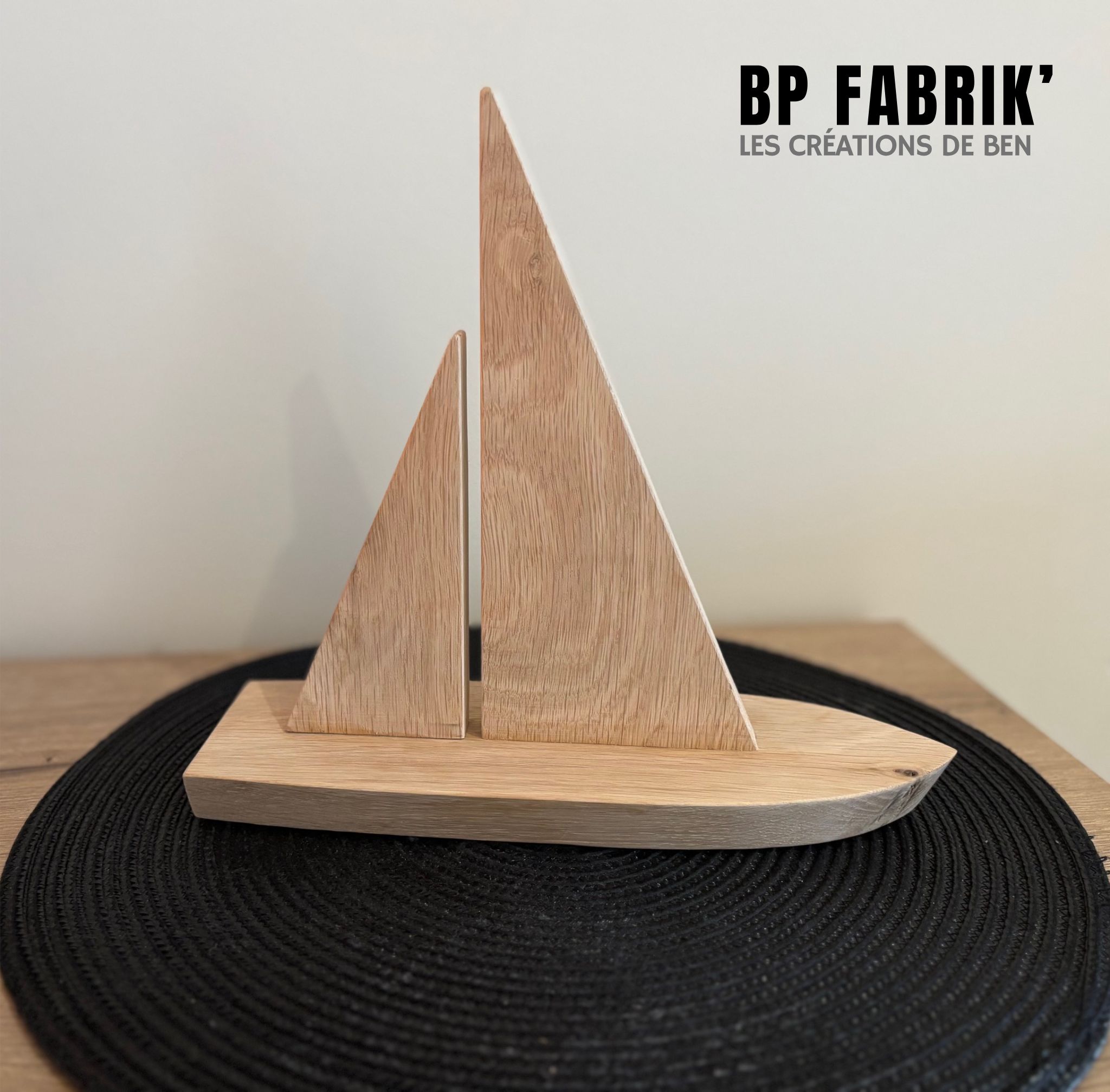 Le voilier : " Bon vent " !