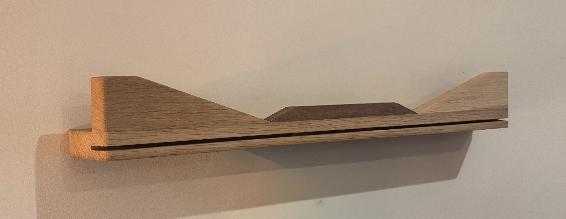 Le Support mural à clés : "  Montagnes Russes"