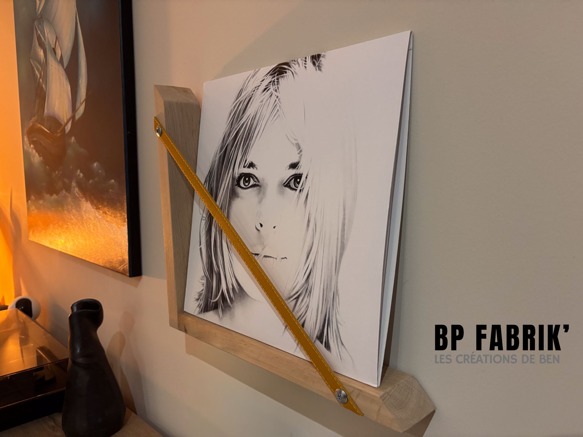 Le Support Vinyle " Le demi "