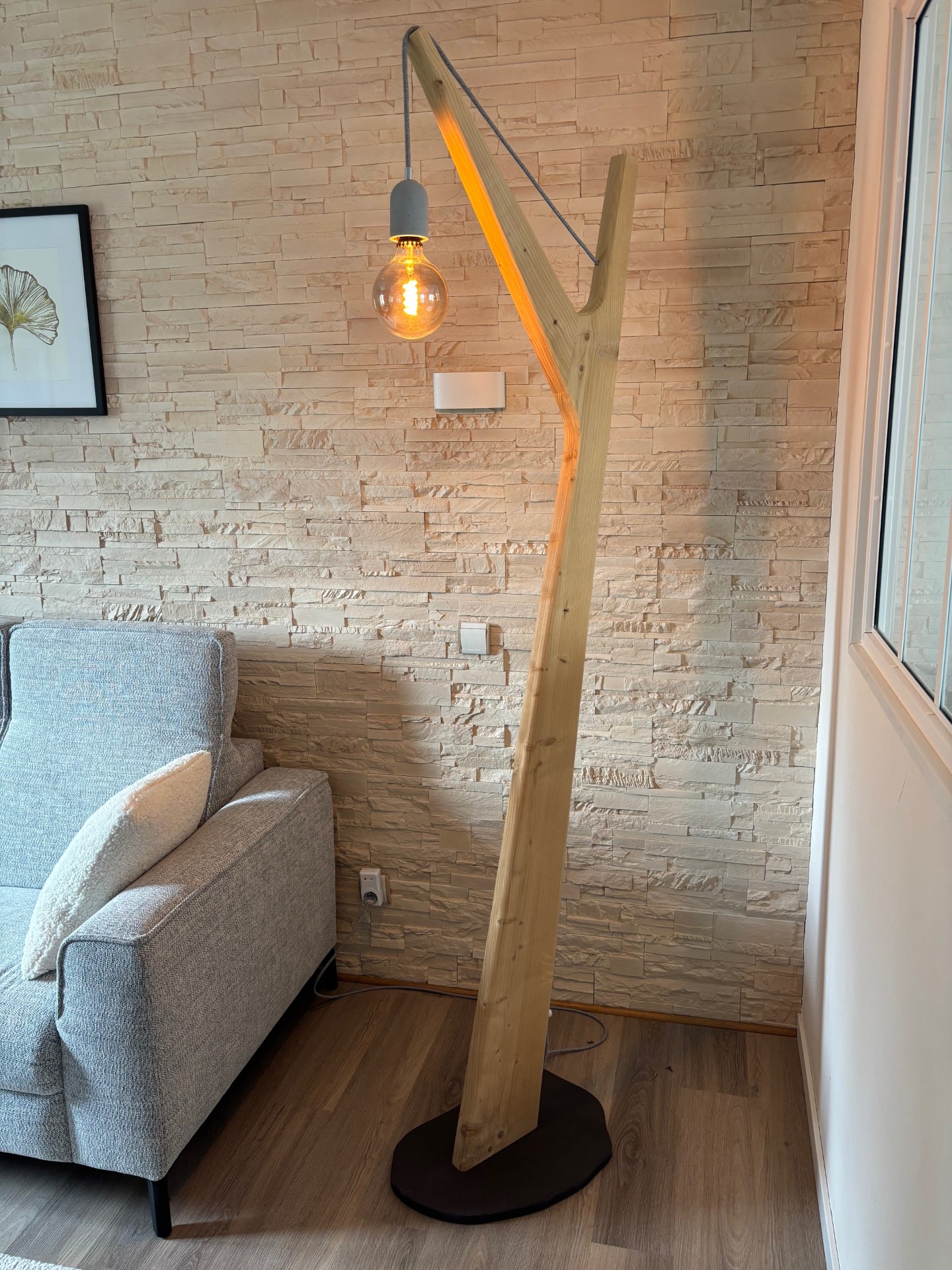 La lampe : " Les branches "