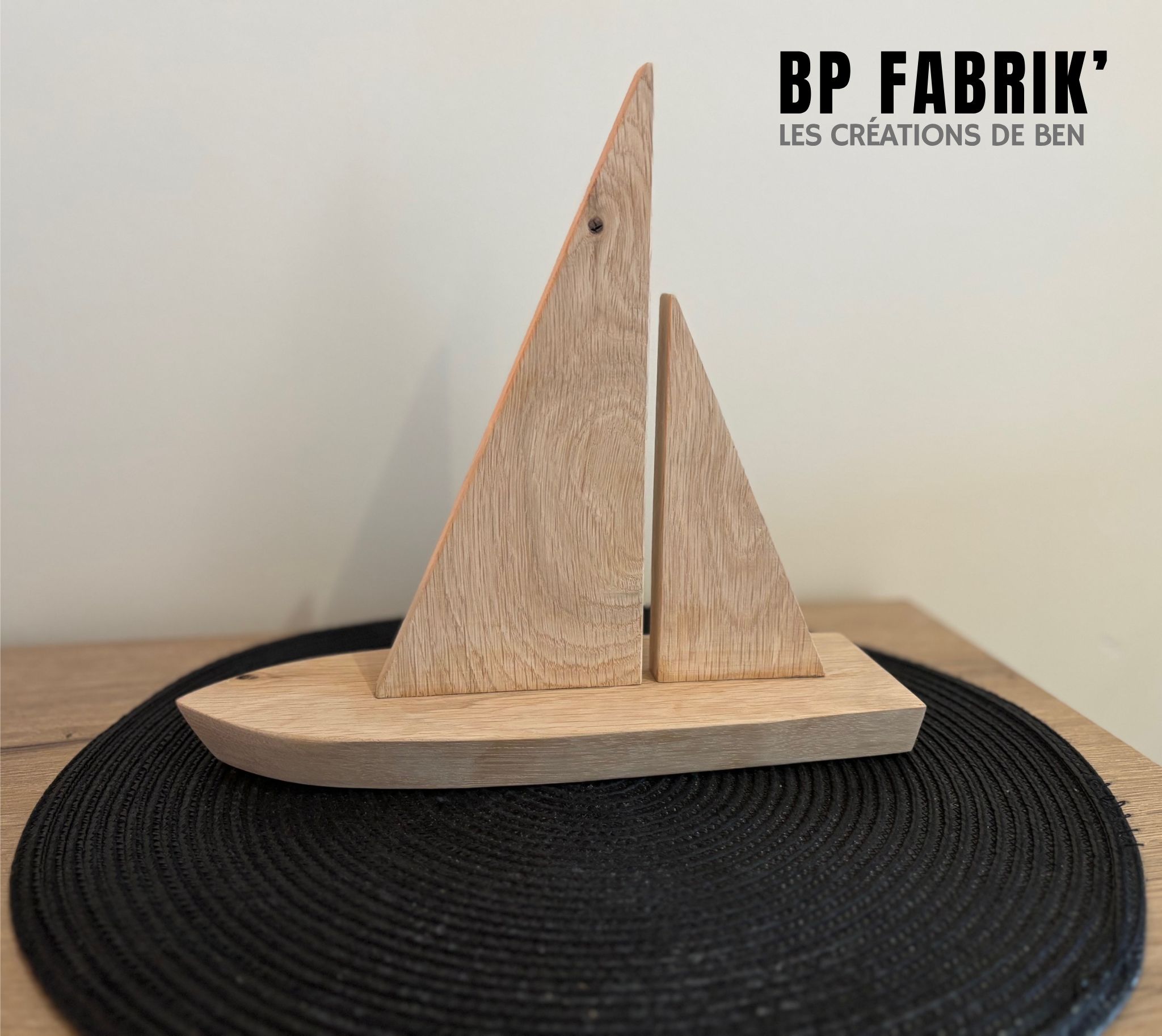 Le voilier : " Bon vent " !