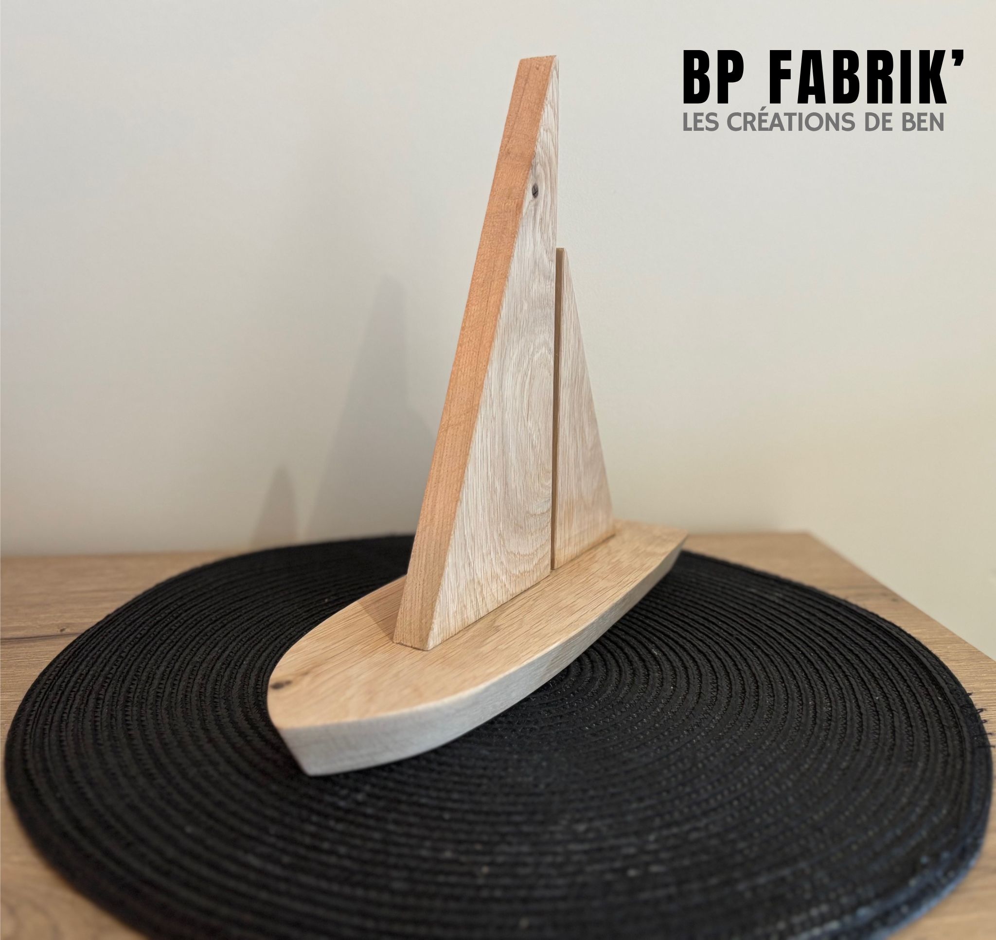 Le voilier : " Bon vent " !