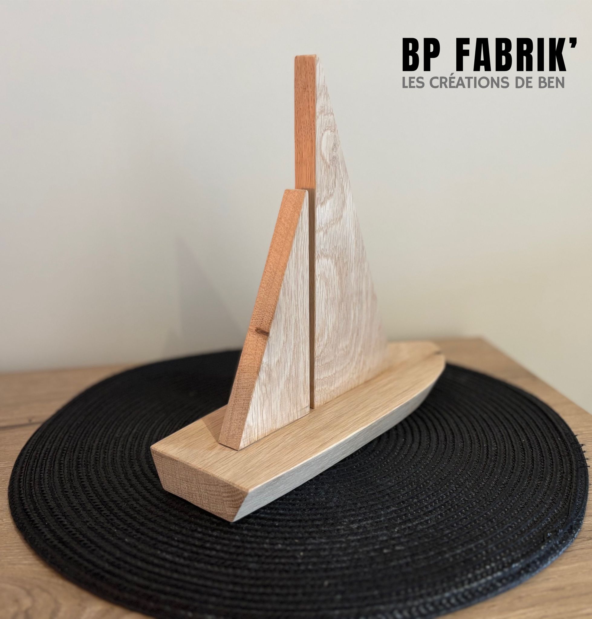 Le voilier : " Bon vent " !