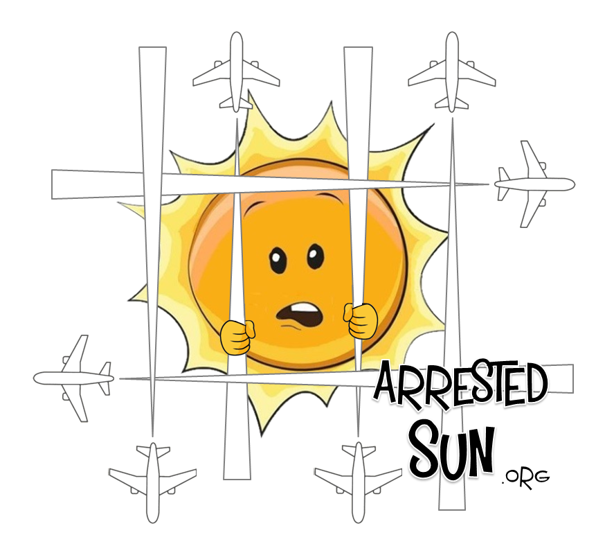 Arrested Sun - Original Sticker