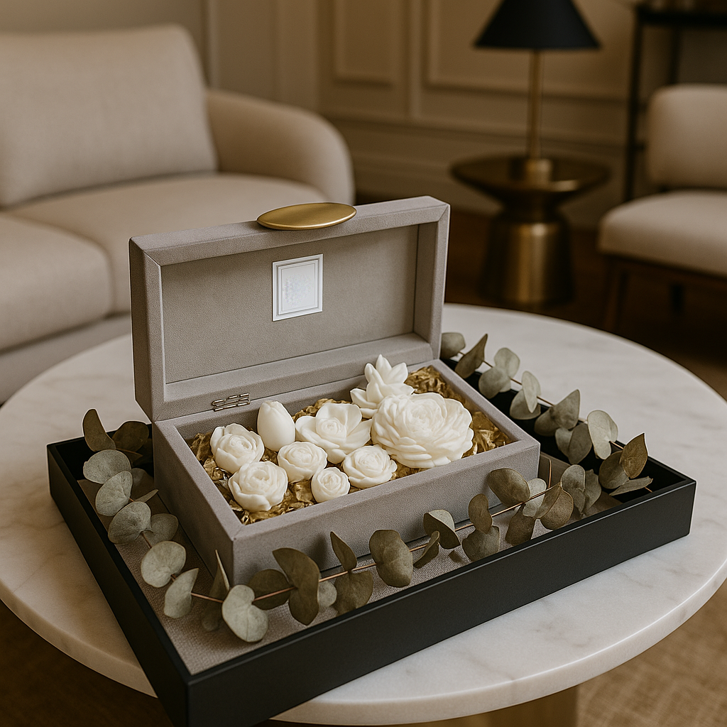 Caixa Decorativa com Flores