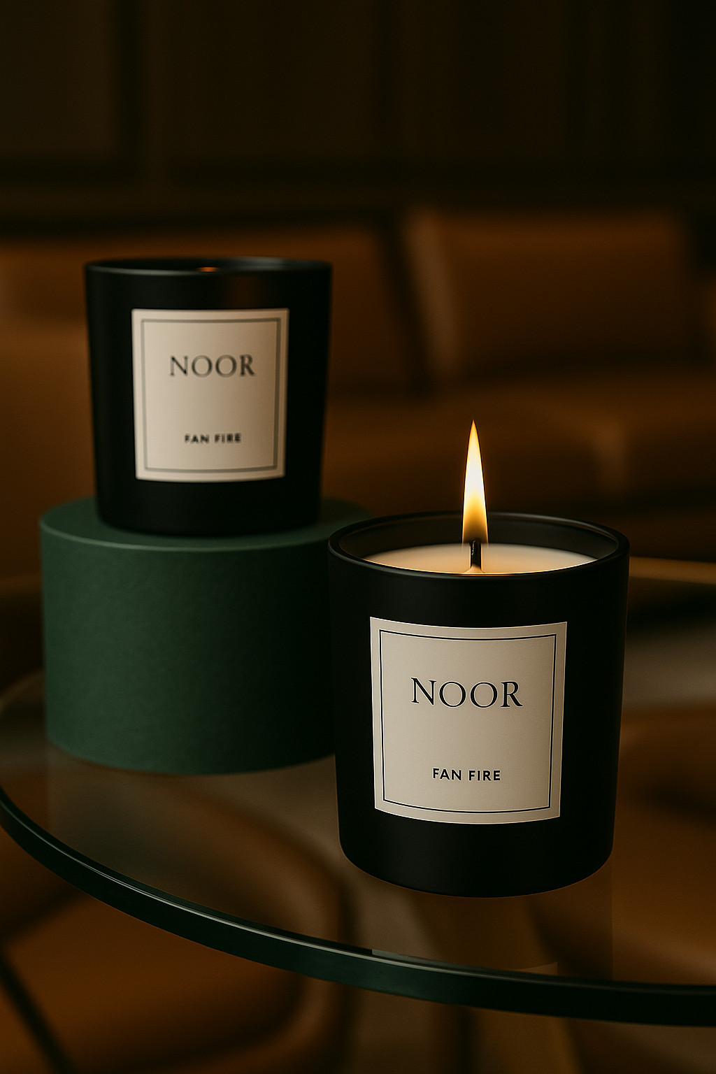Vela Aromática - Fan Fire
