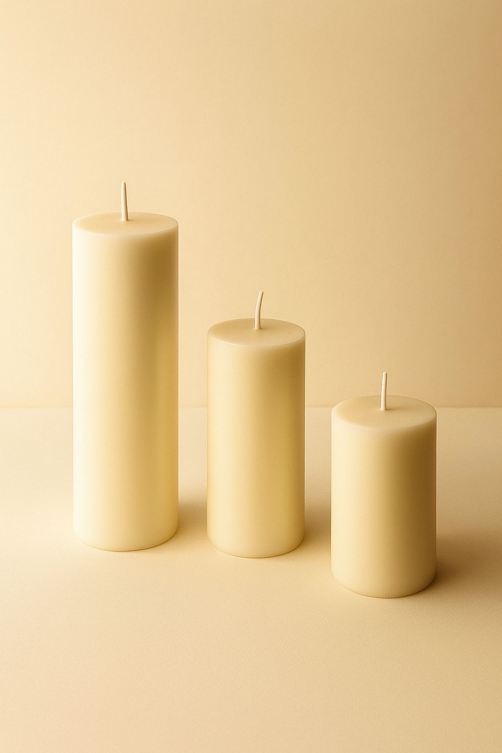 Velas Decorativas Cilíndricas