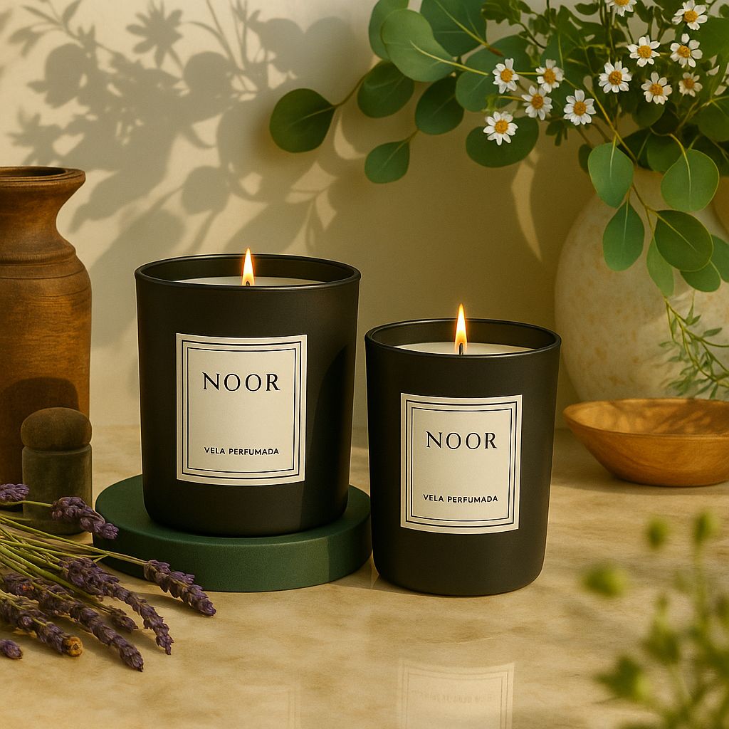 Velas Aromáticas - Essências Premium