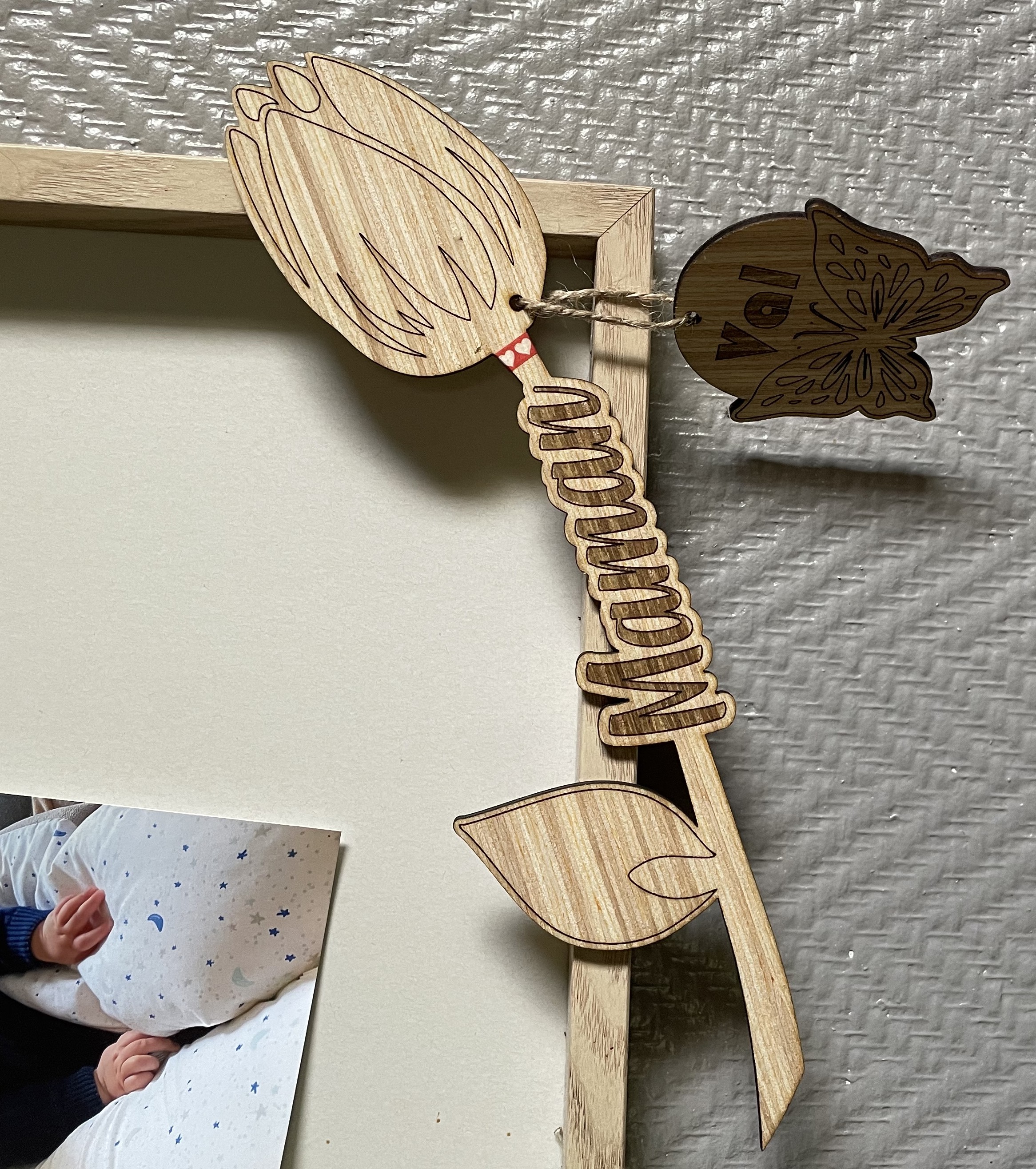 Fleur fête des mères (personnalisable)