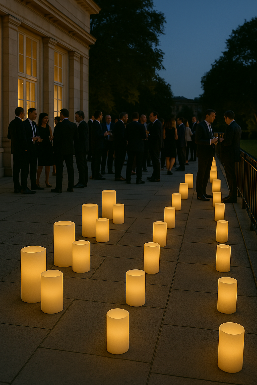 Luxury Package | 24 Wax Luminaries