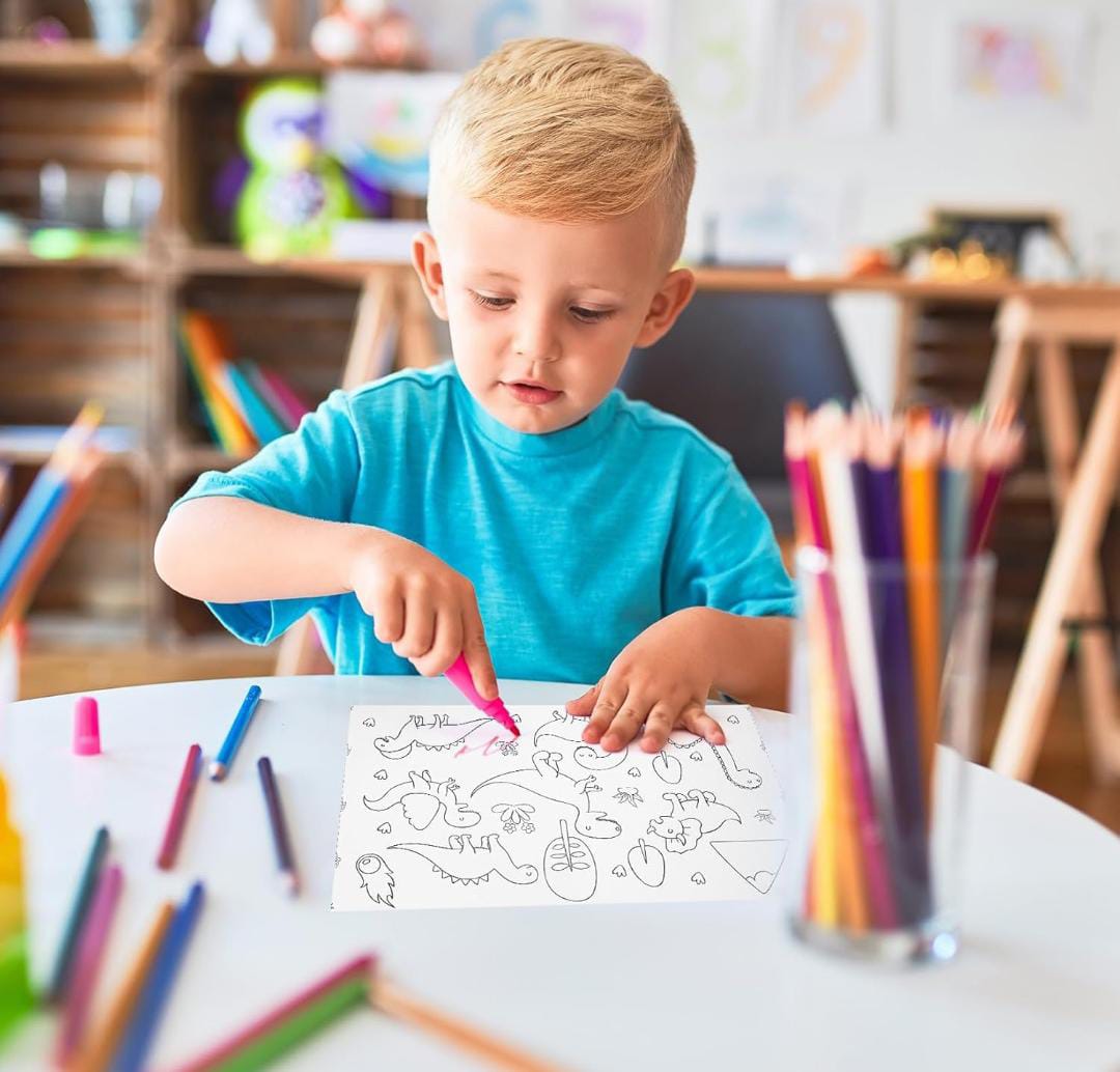 Reusable Stick-On Drawing Paper Roll – Endless Fun for Creative Kids!
