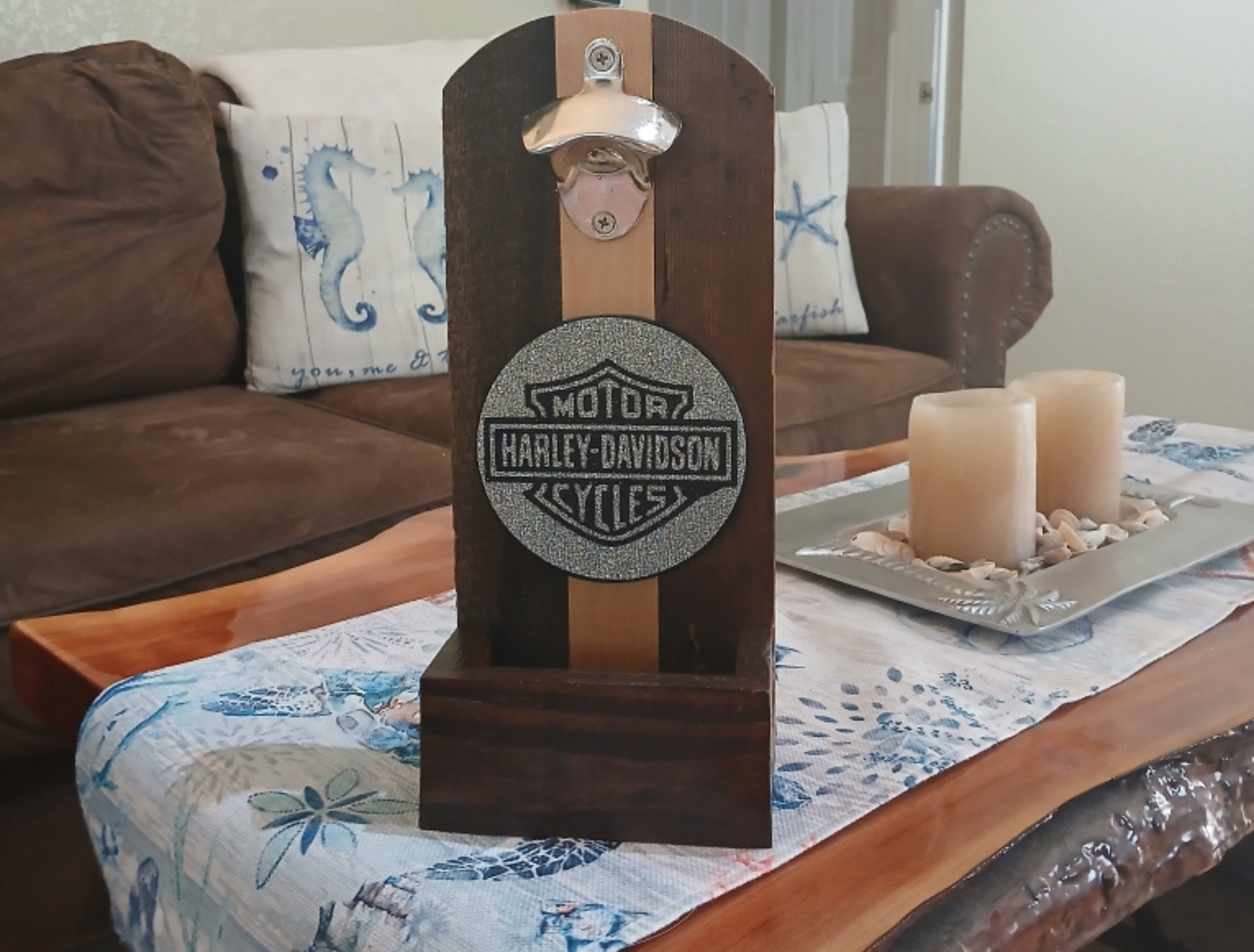 Harley-Davidson Wall-Mounted Bottle Opener