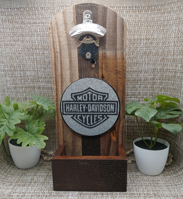 Harley-Davidson Wall-Mounted Bottle Opener