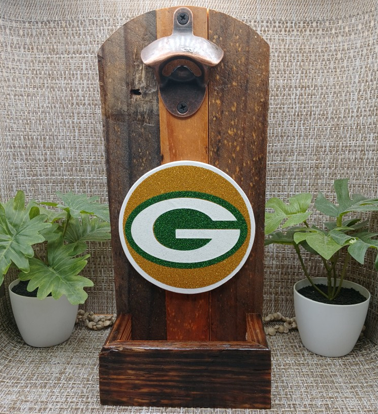 Green Bay Packers Wall-Mounted Bottle Opener