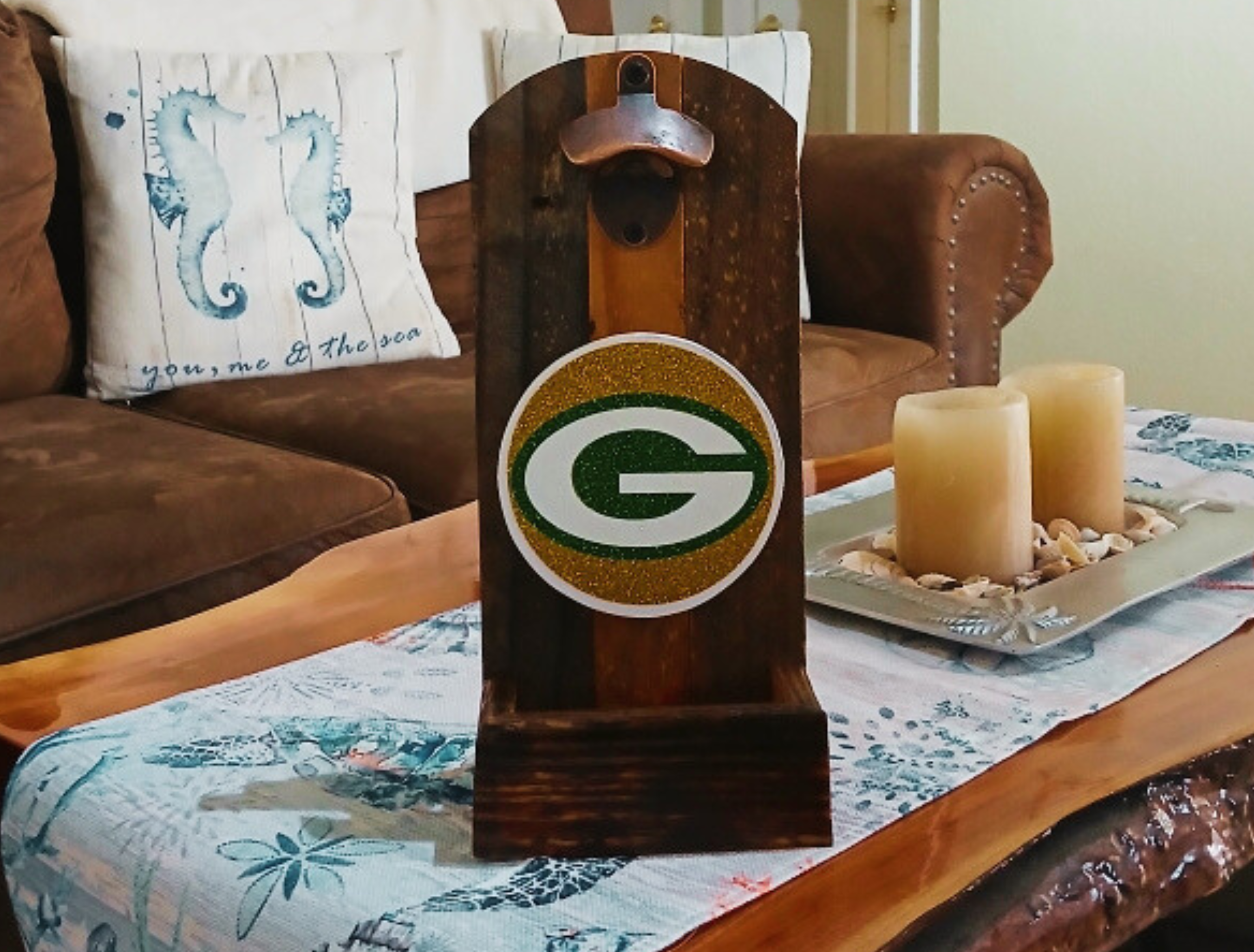 Green Bay Packers Wall-Mounted Bottle Opener