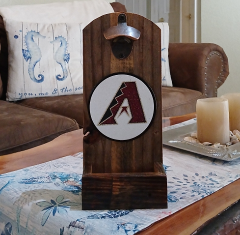 MLB Team Wall-Mounted Bottle Openers 