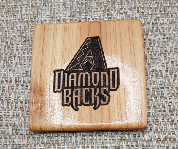 Arizona Diamondbacks Wooden Coaster Set