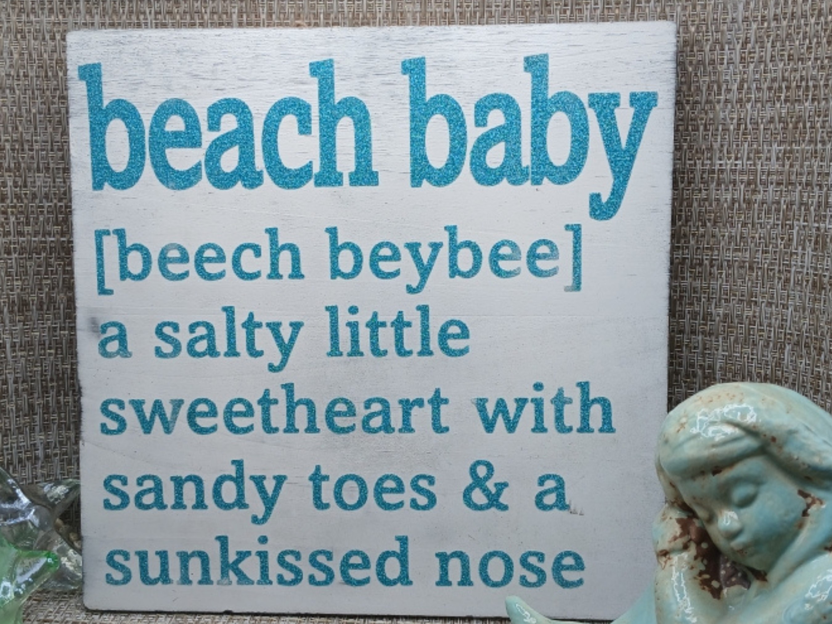 Beach Baby Sign 