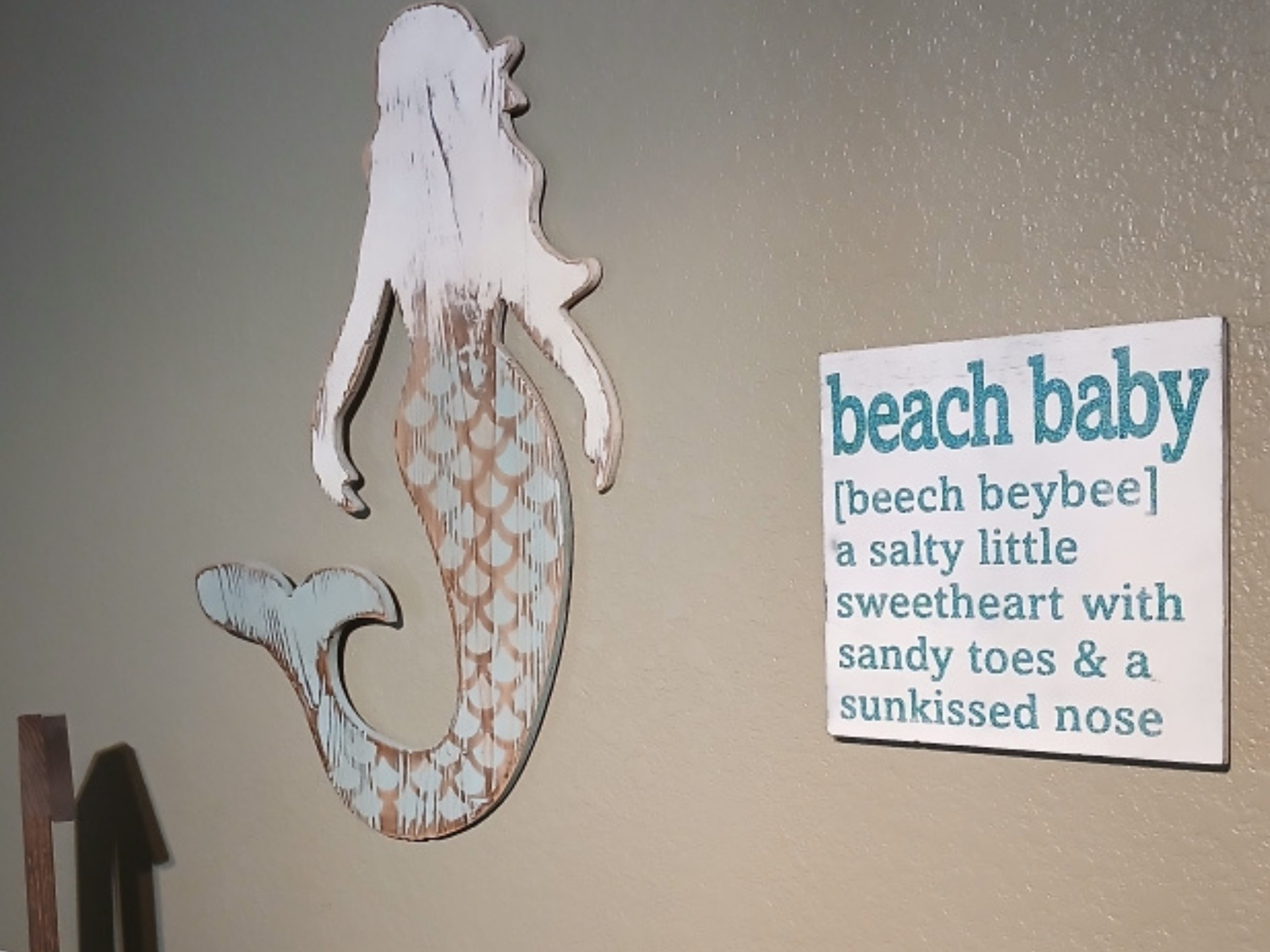 Beach Baby Sign 
