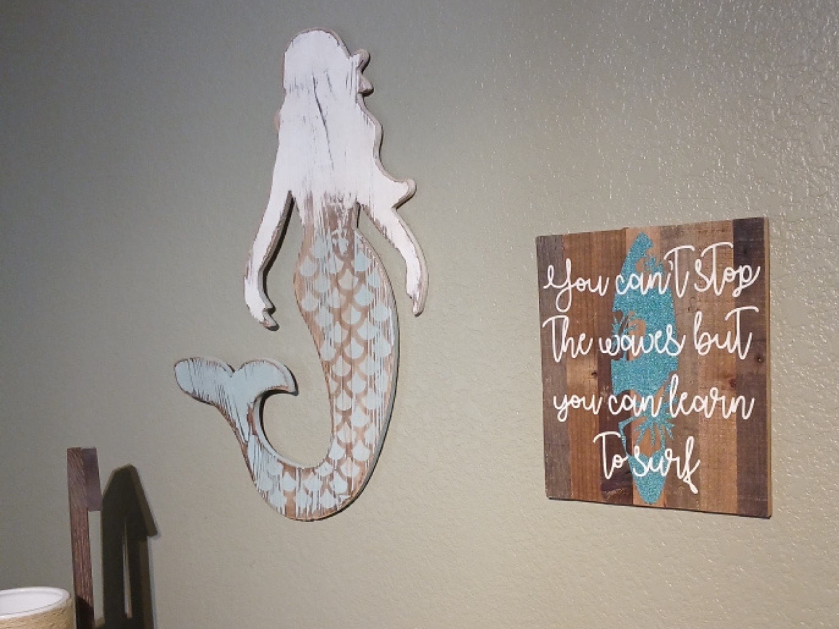 You Can't Stop the Waves But You Can Learn to Surf Sign