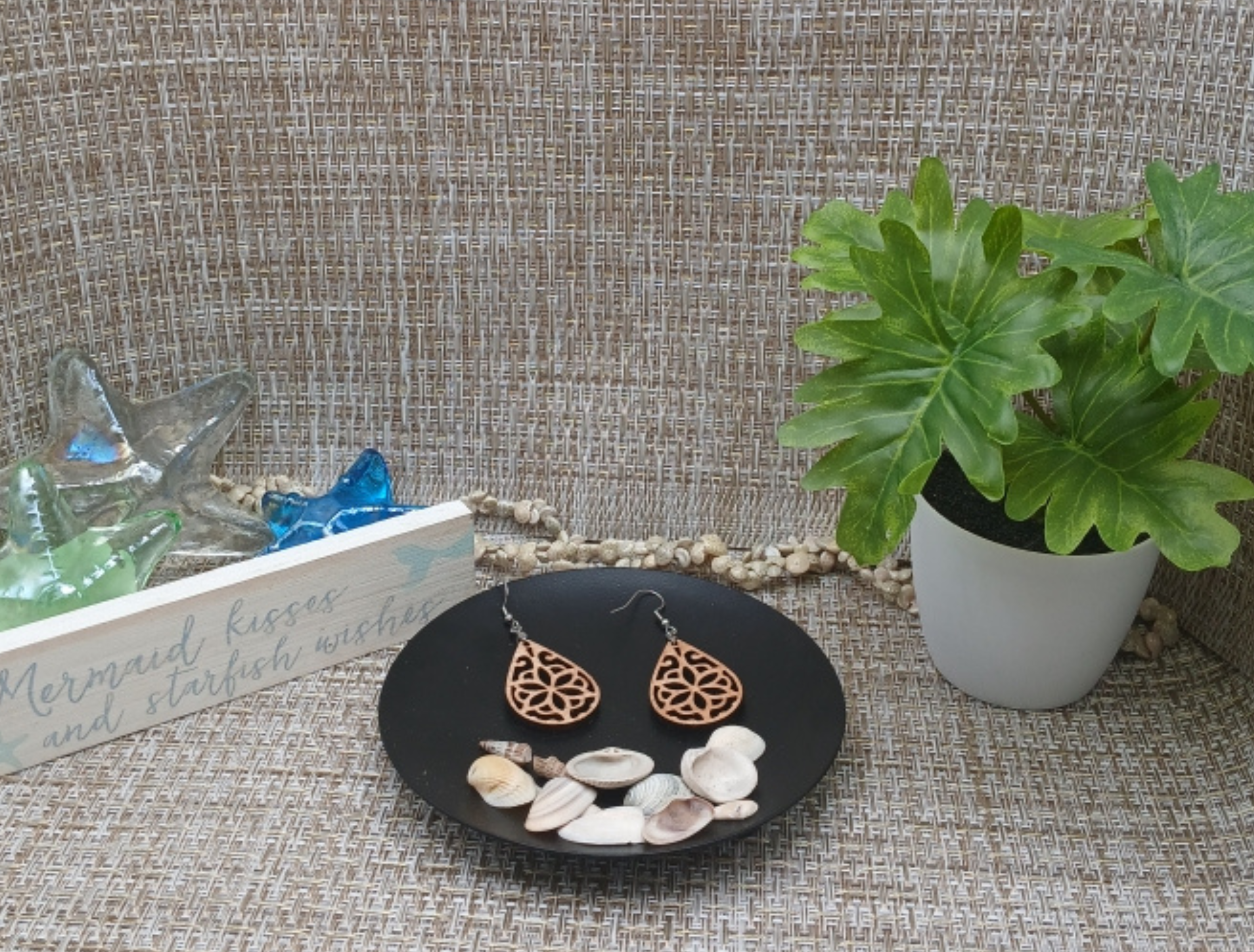 Teardrop Dangle Earrings