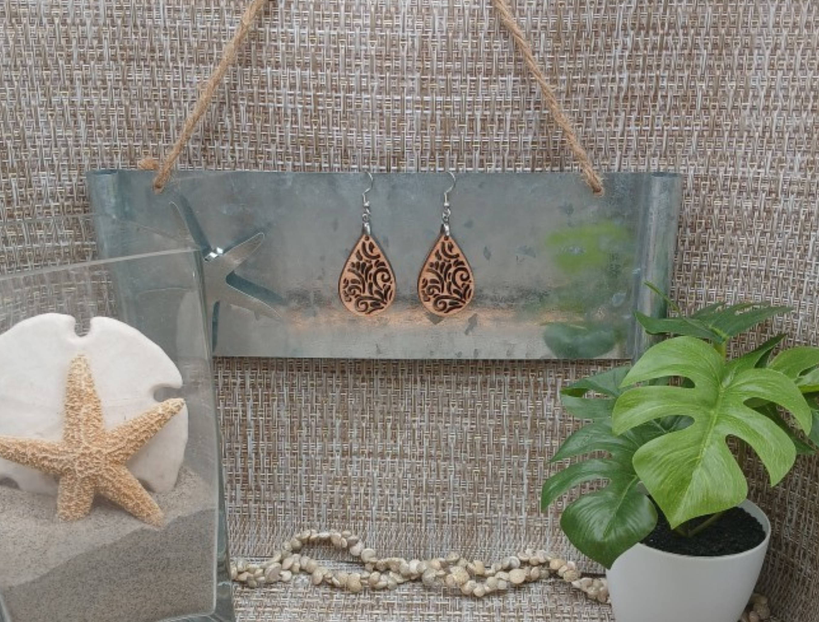 Boho Teardrop Dangle Earrings
