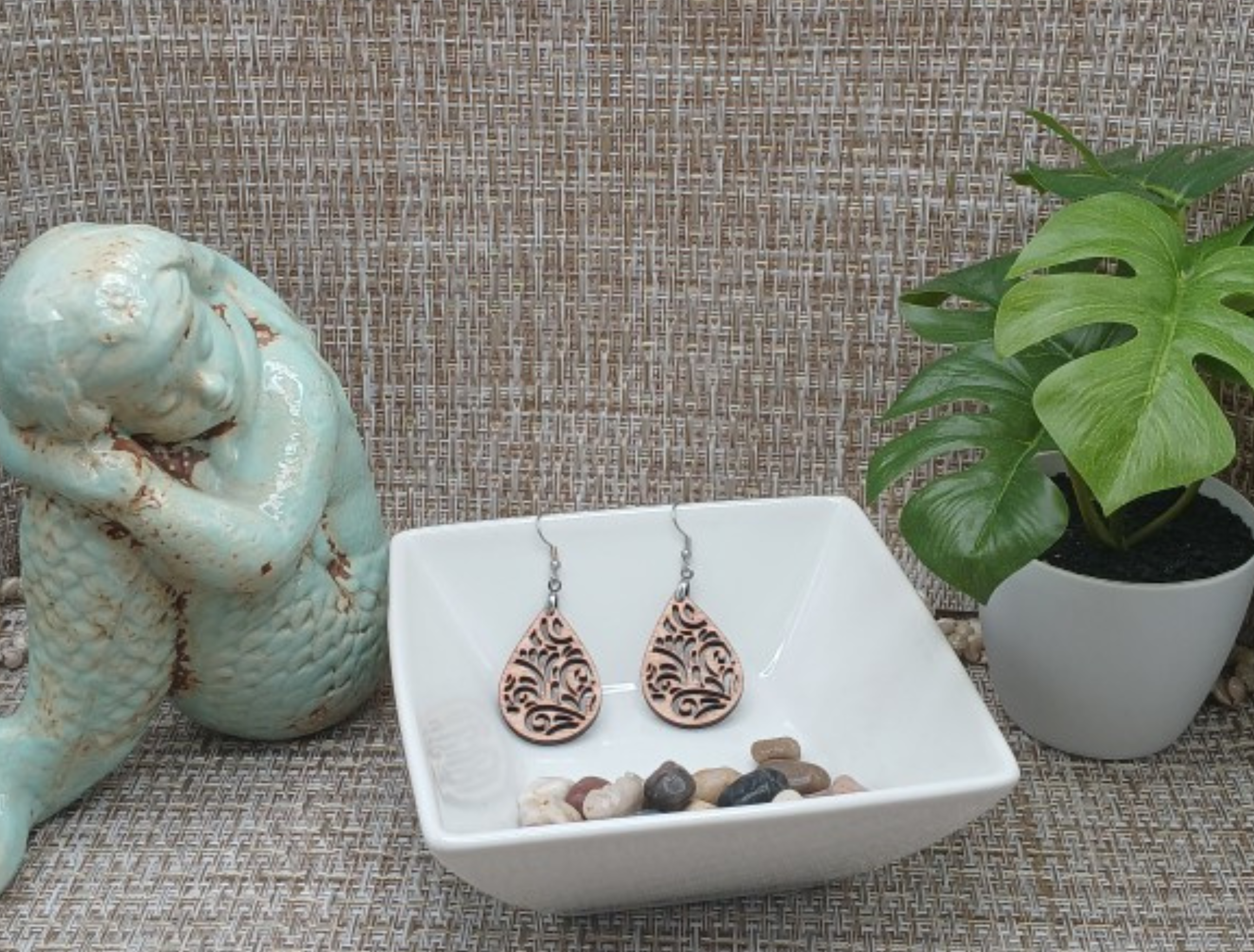 Boho Teardrop Dangle Earrings