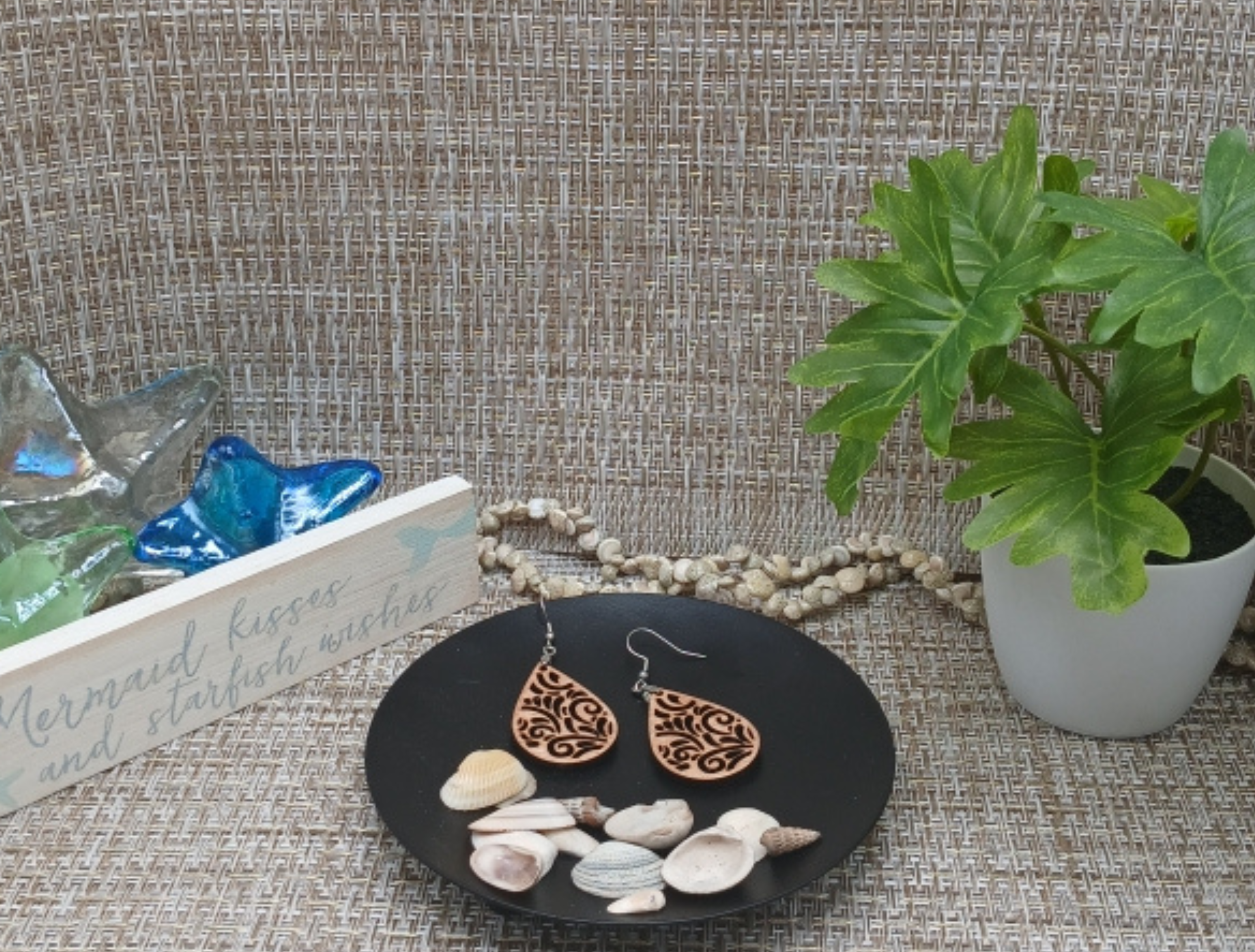 Boho Teardrop Dangle Earrings