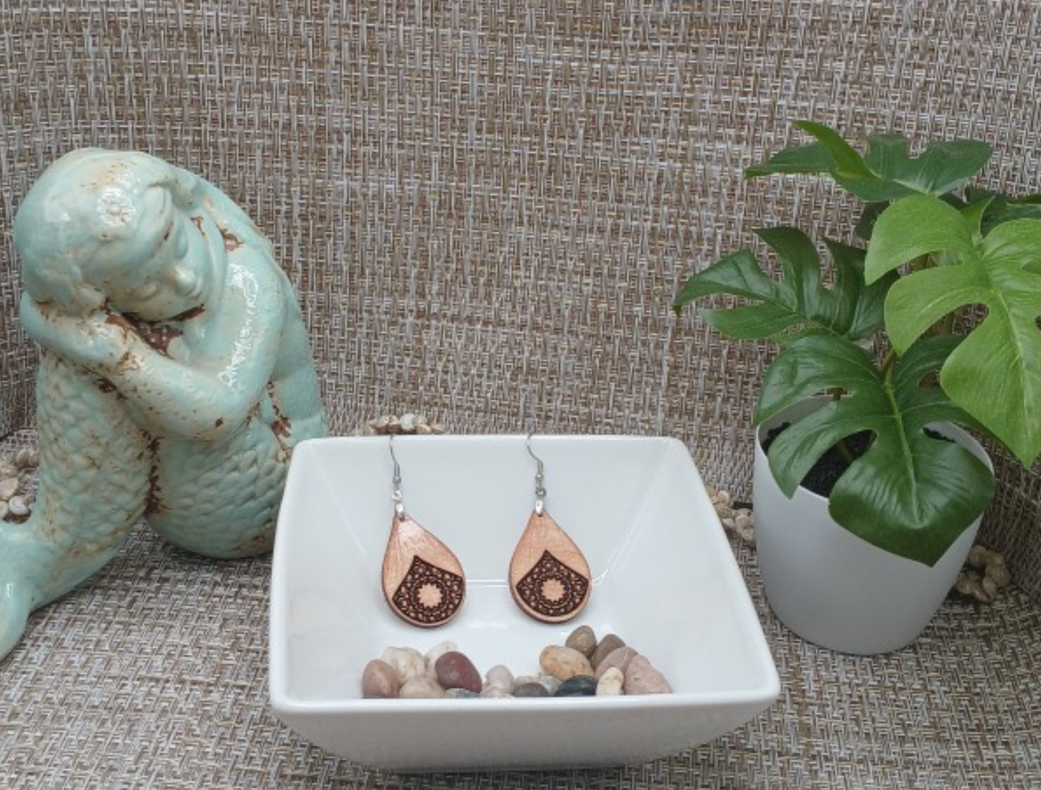 Boho Mandala Earrings