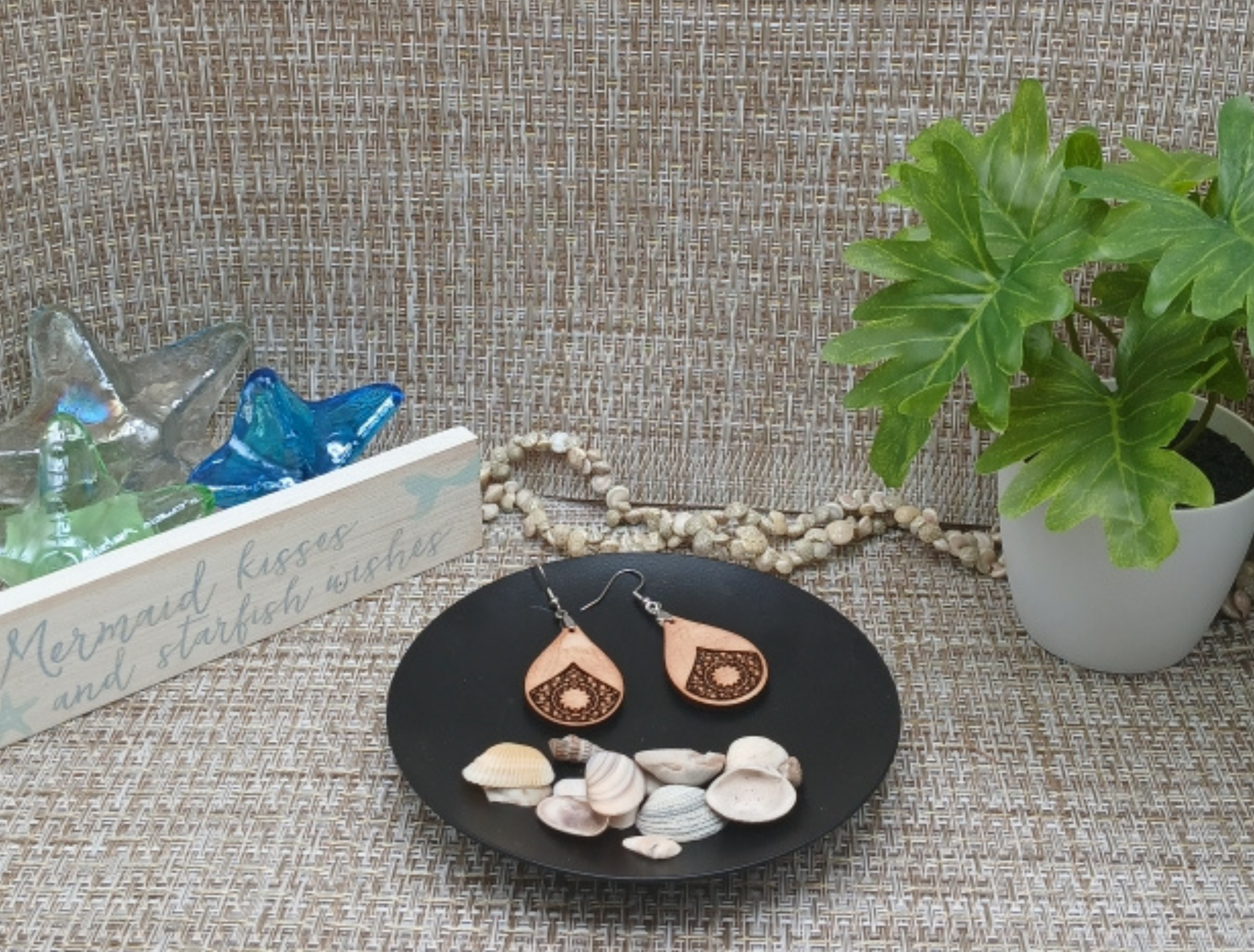 Boho Mandala Earrings