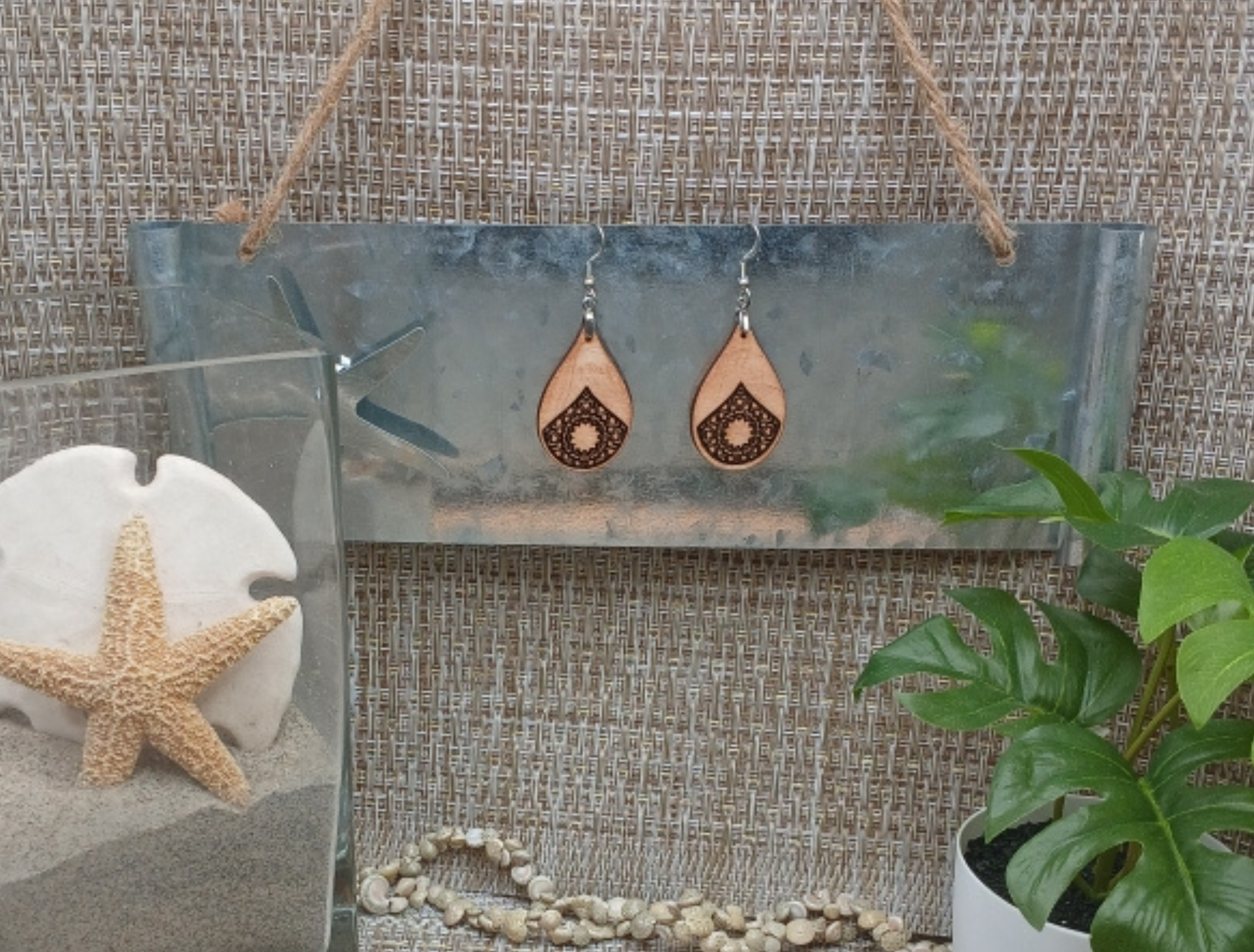 Boho Mandala Earrings
