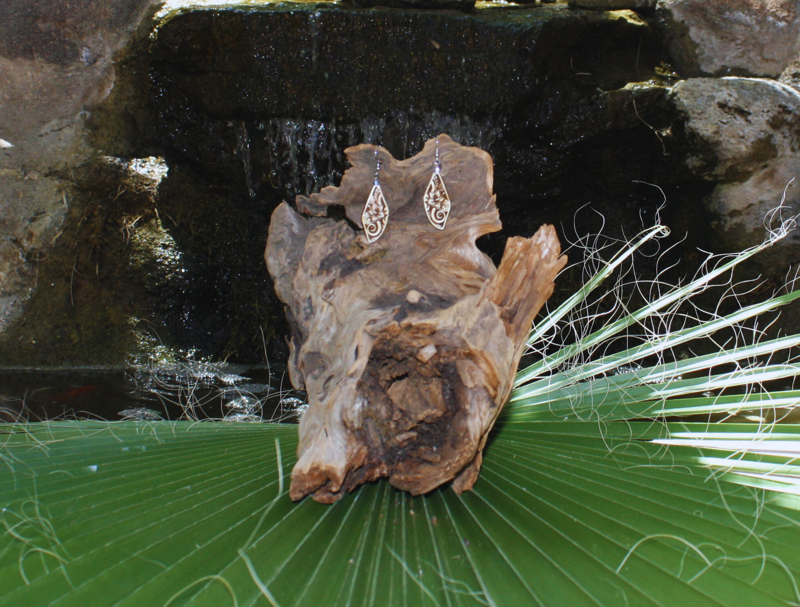 Hawaiian Hibiscus Earrings