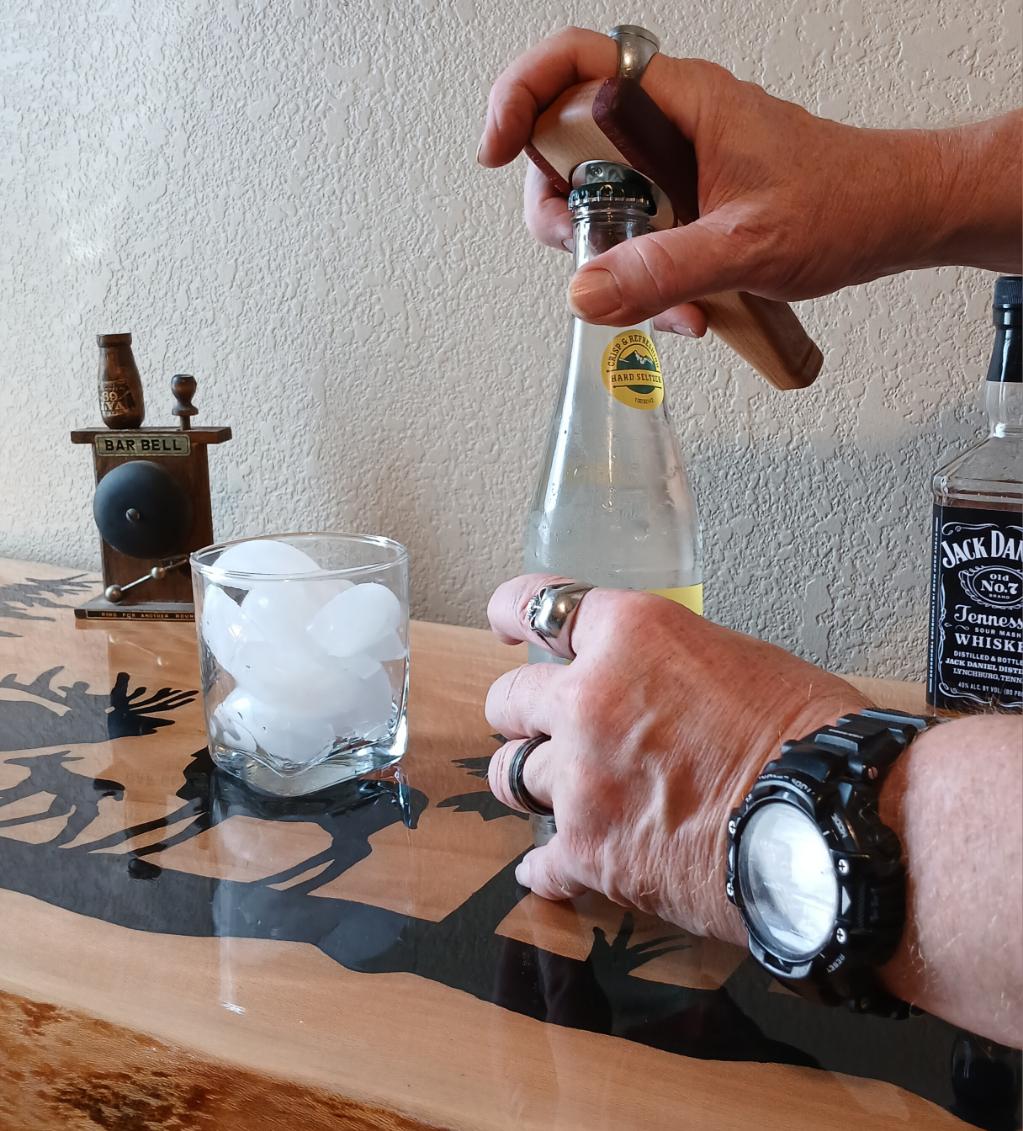 Wood Bottle Opener
