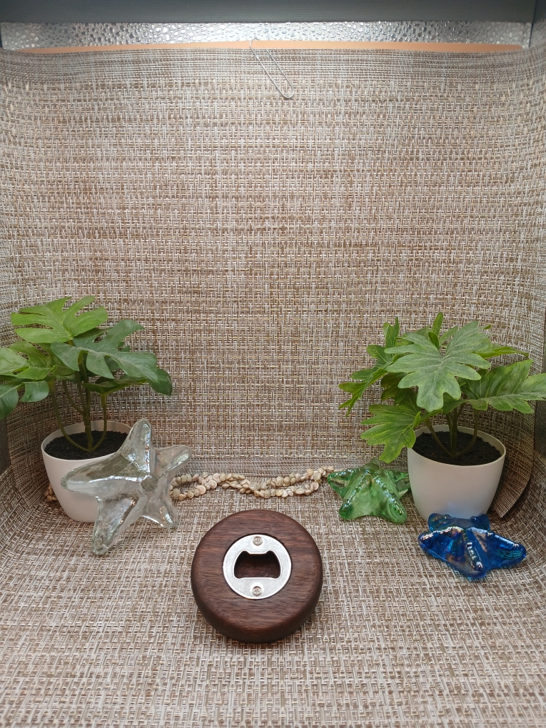 Round Wood Bottle Opener
